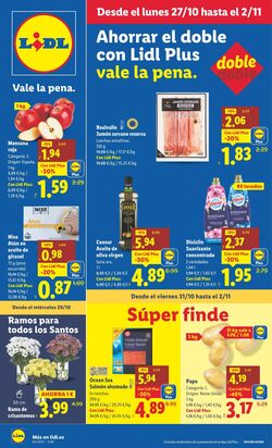 Folleto Lidl 27.10.2025 - 02.11.2025