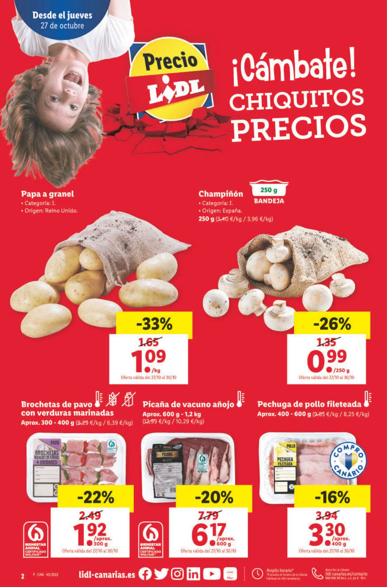 Folleto Lidl 27.10.2022 - 02.11.2022