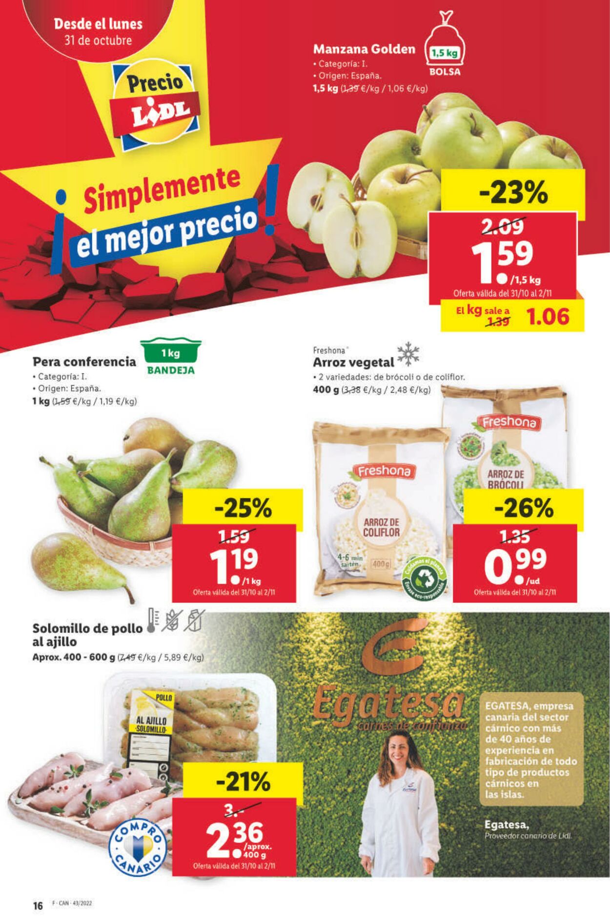 Folleto Lidl 27.10.2022 - 02.11.2022