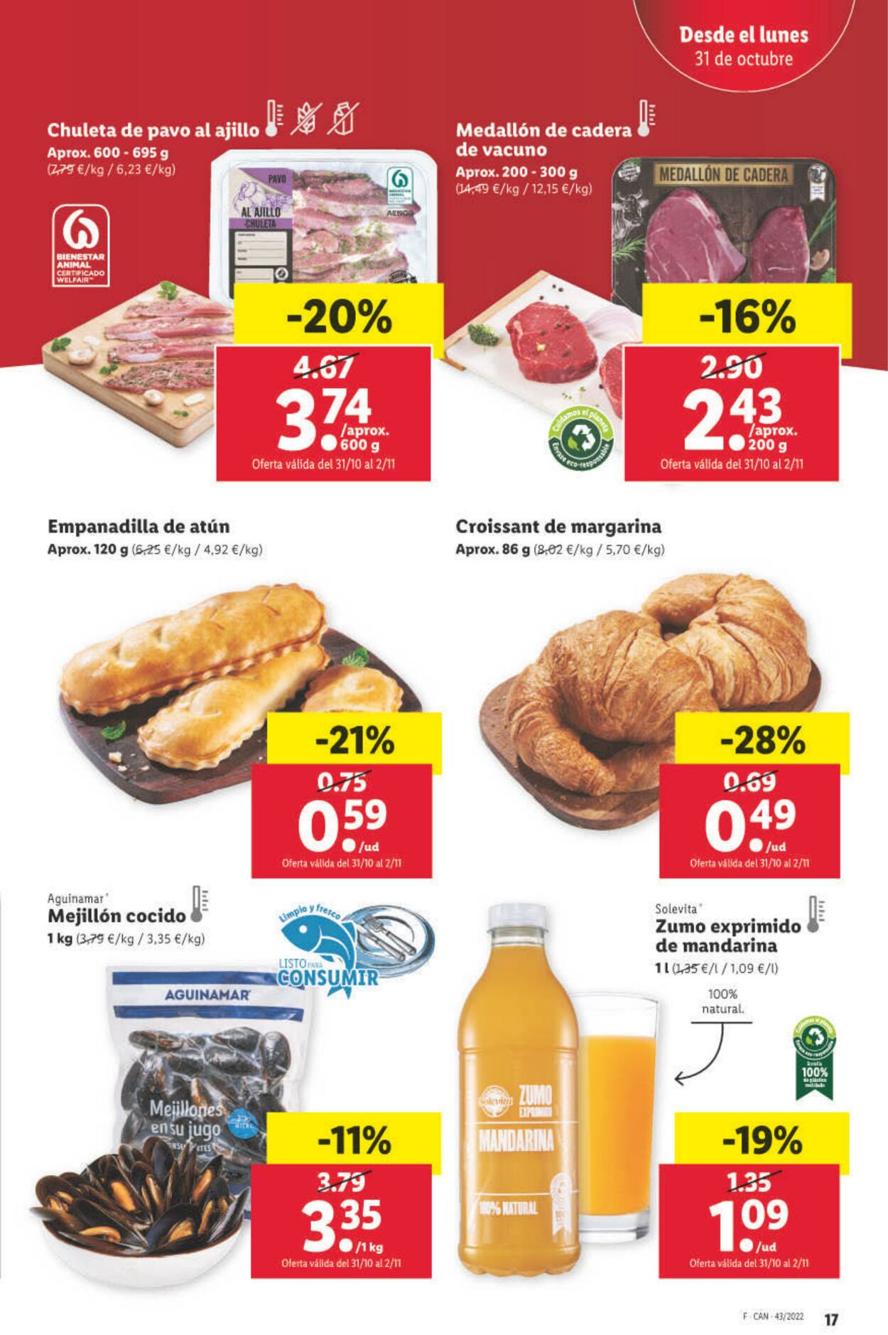 Folleto Lidl 27.10.2022 - 02.11.2022