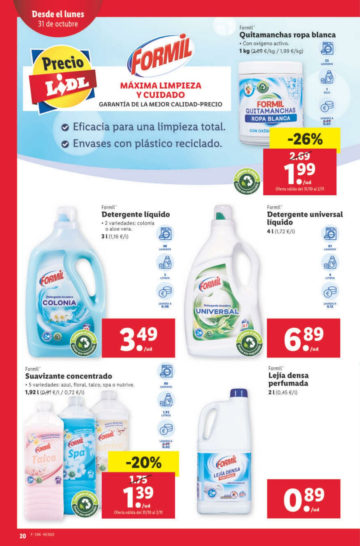 Folleto Lidl 27.10.2022 - 02.11.2022