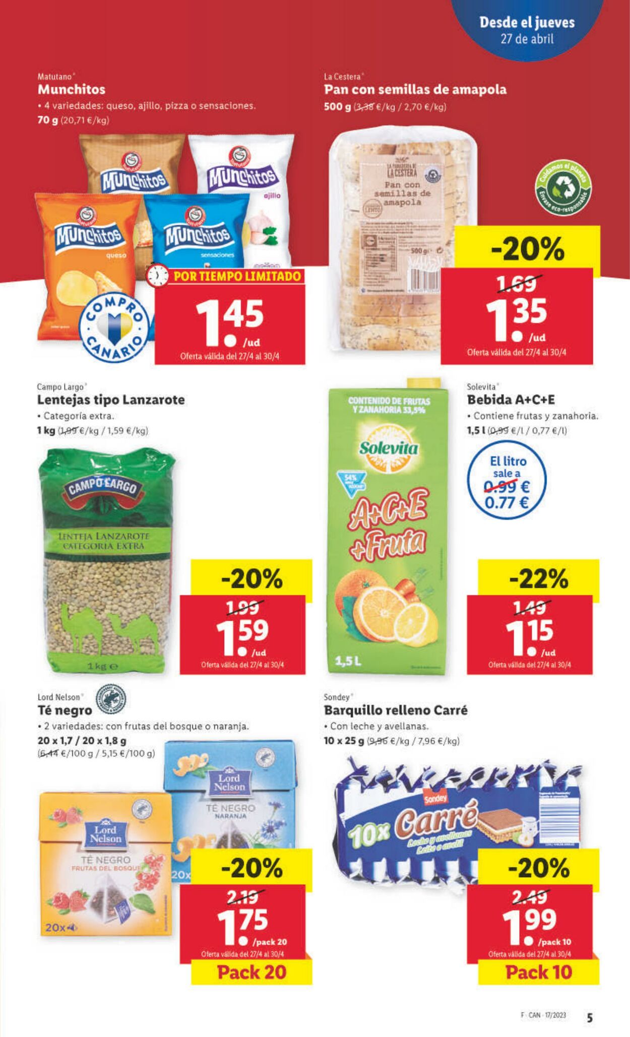 Folleto Lidl 27.04.2023 - 03.05.2023