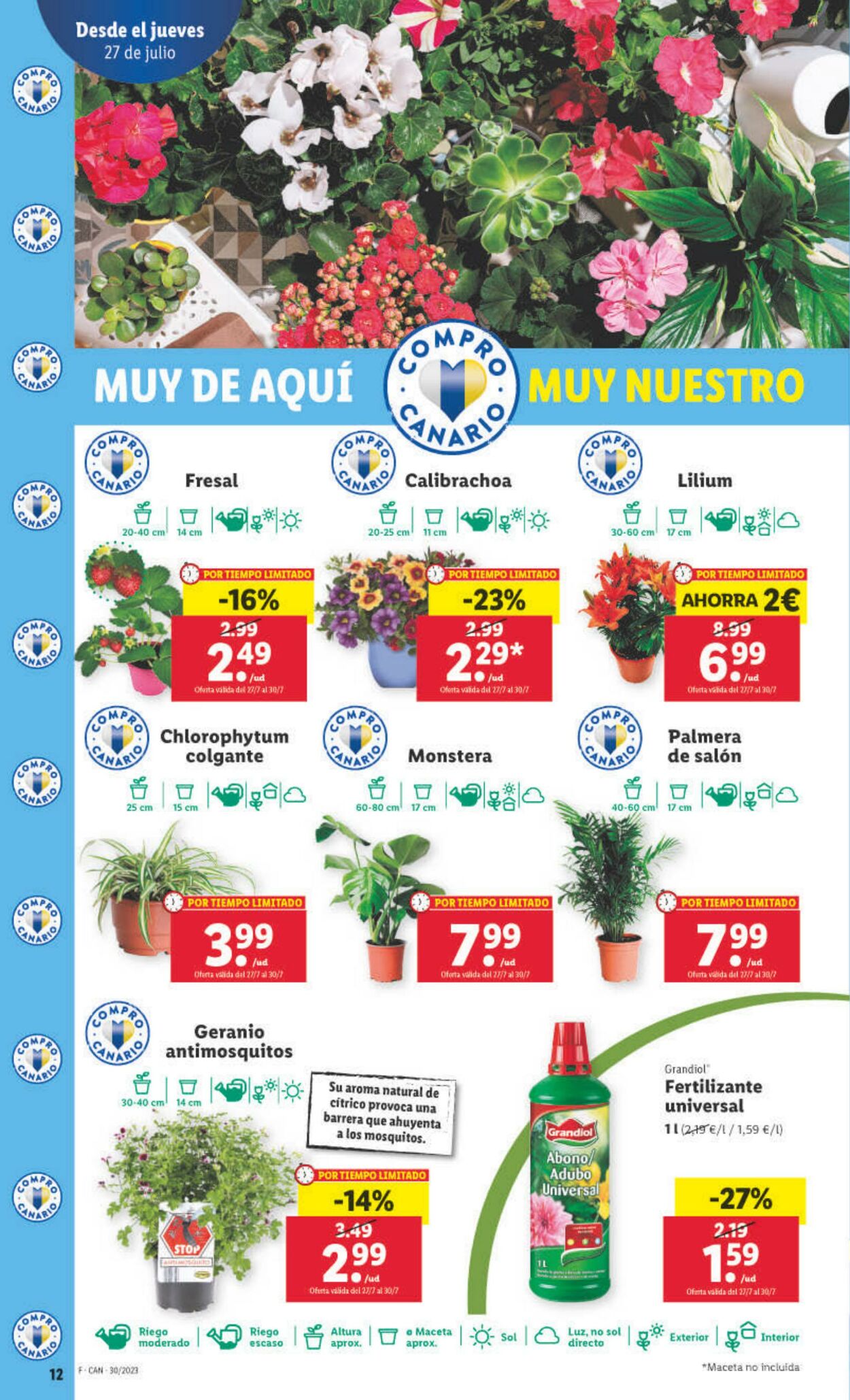 Folleto Lidl 27.07.2023 - 02.08.2023