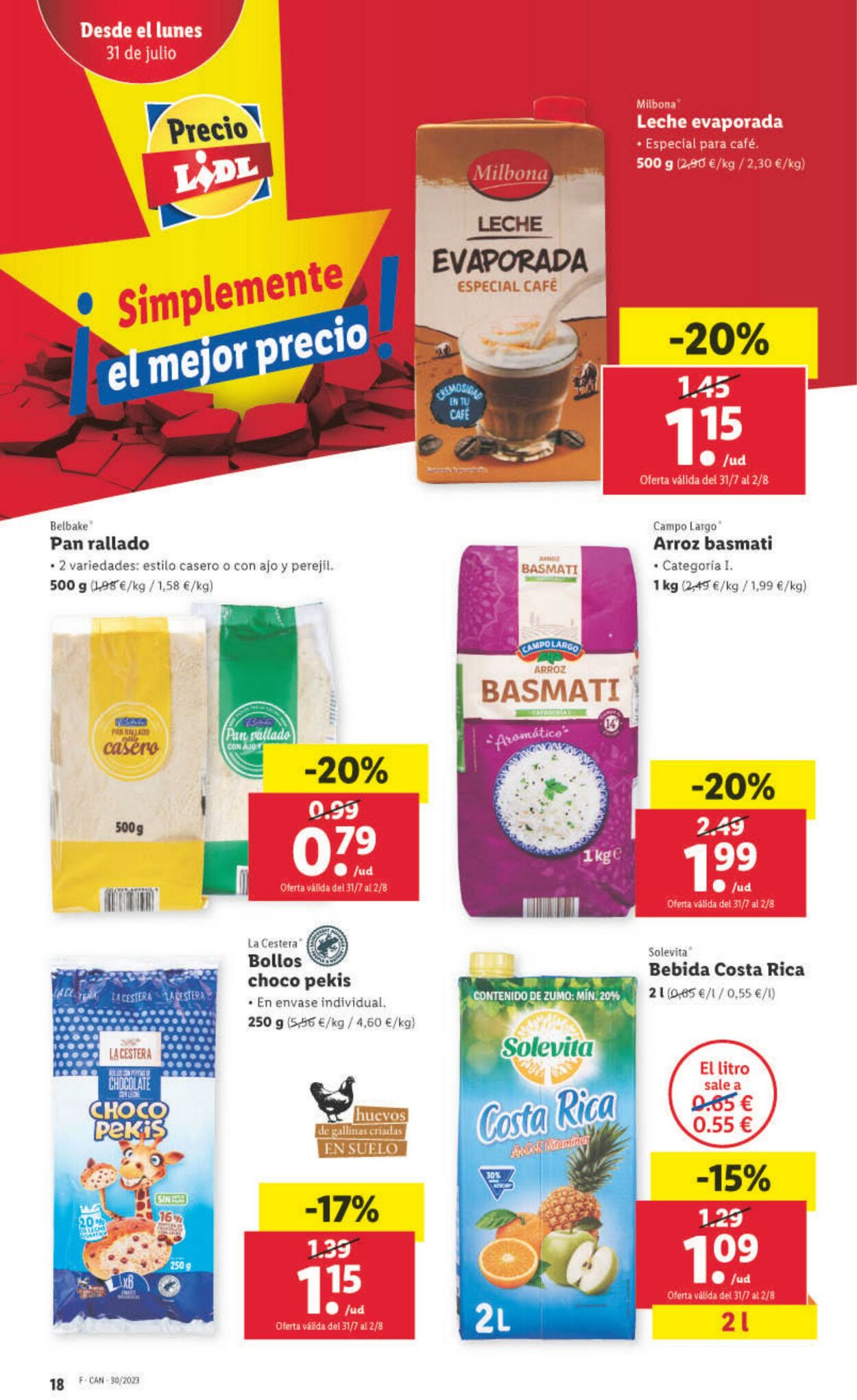 Folleto Lidl 27.07.2023 - 02.08.2023