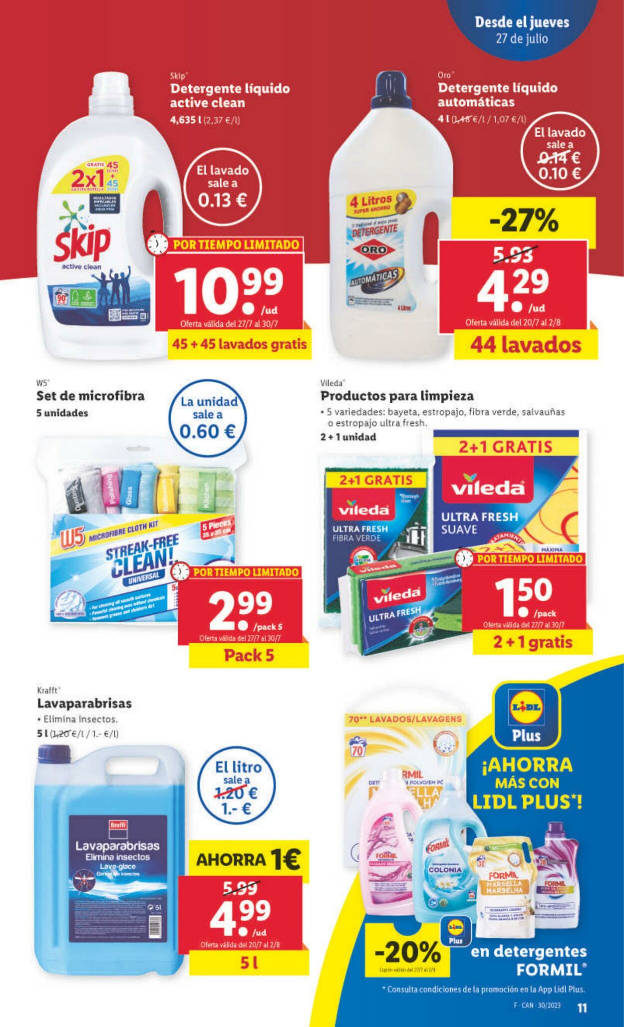 Folleto Lidl 27.07.2023 - 02.08.2023