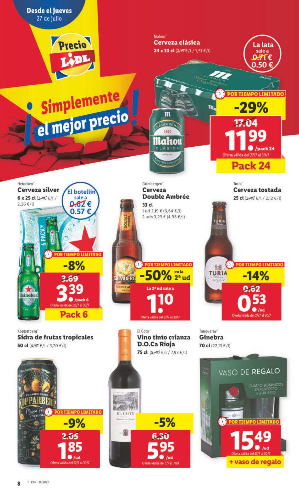 Folleto Lidl 27.07.2023 - 02.08.2023