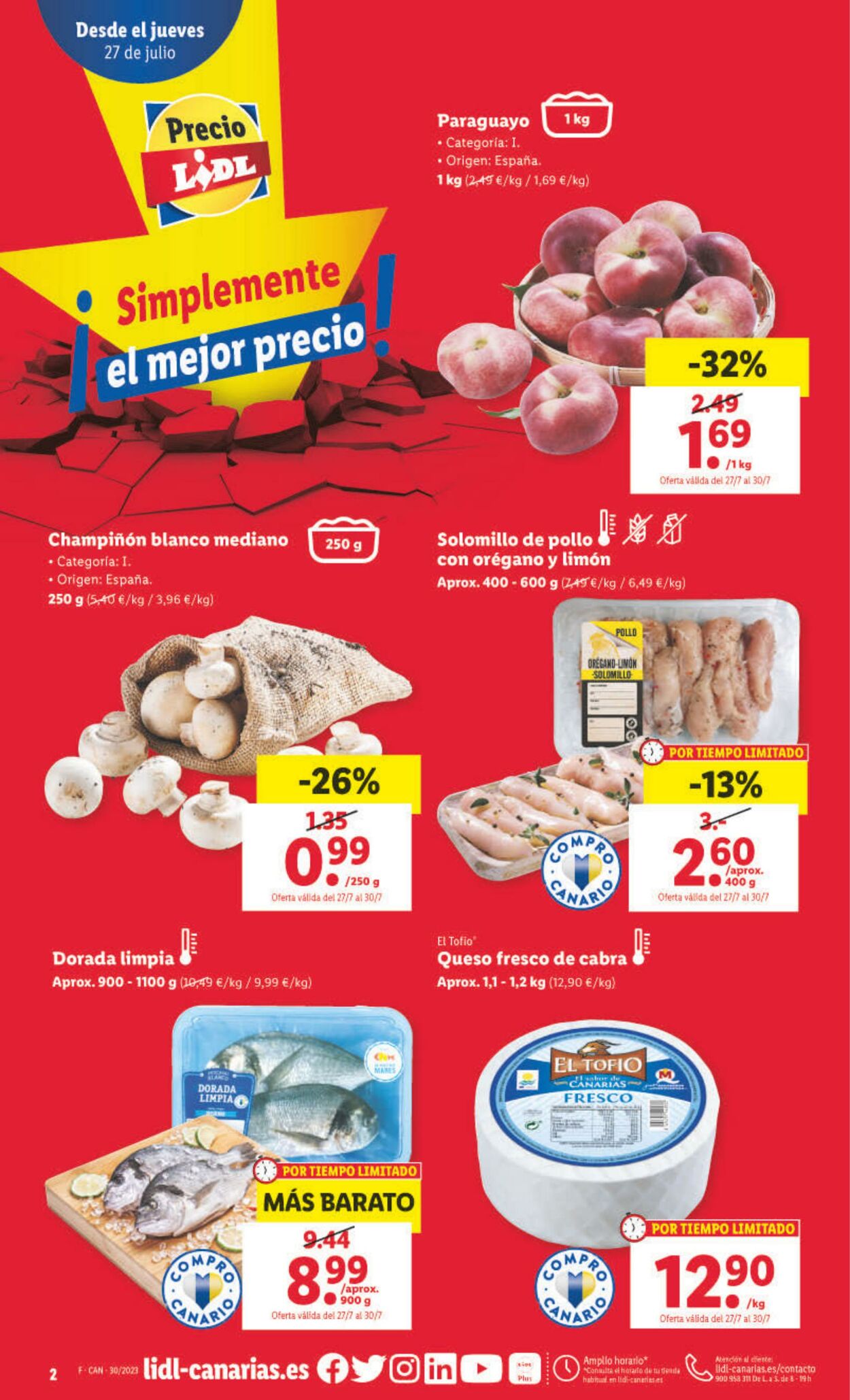 Folleto Lidl 27.07.2023 - 02.08.2023