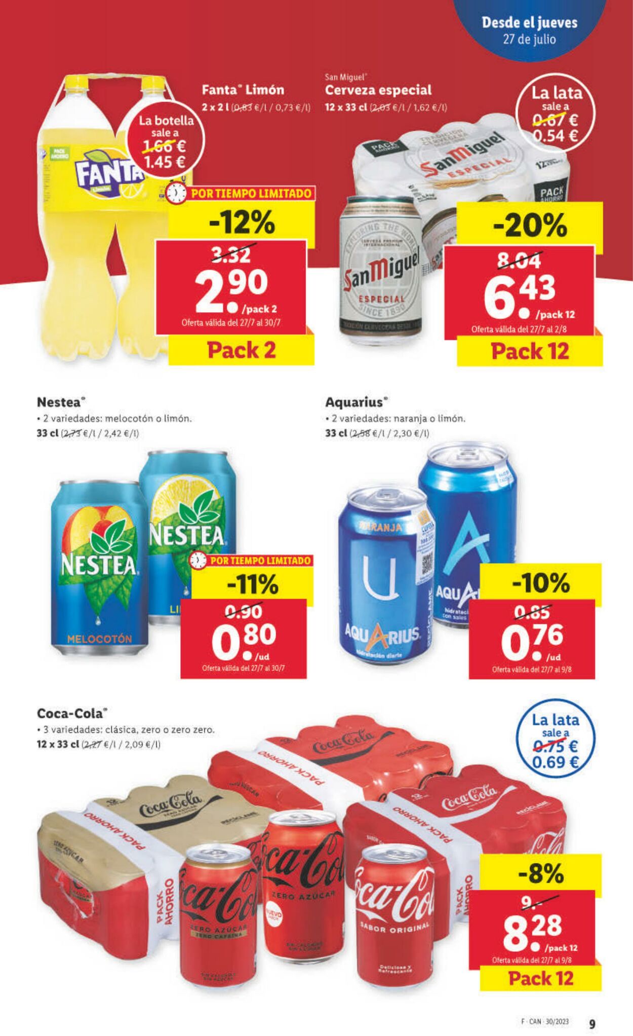 Folleto Lidl 27.07.2023 - 02.08.2023