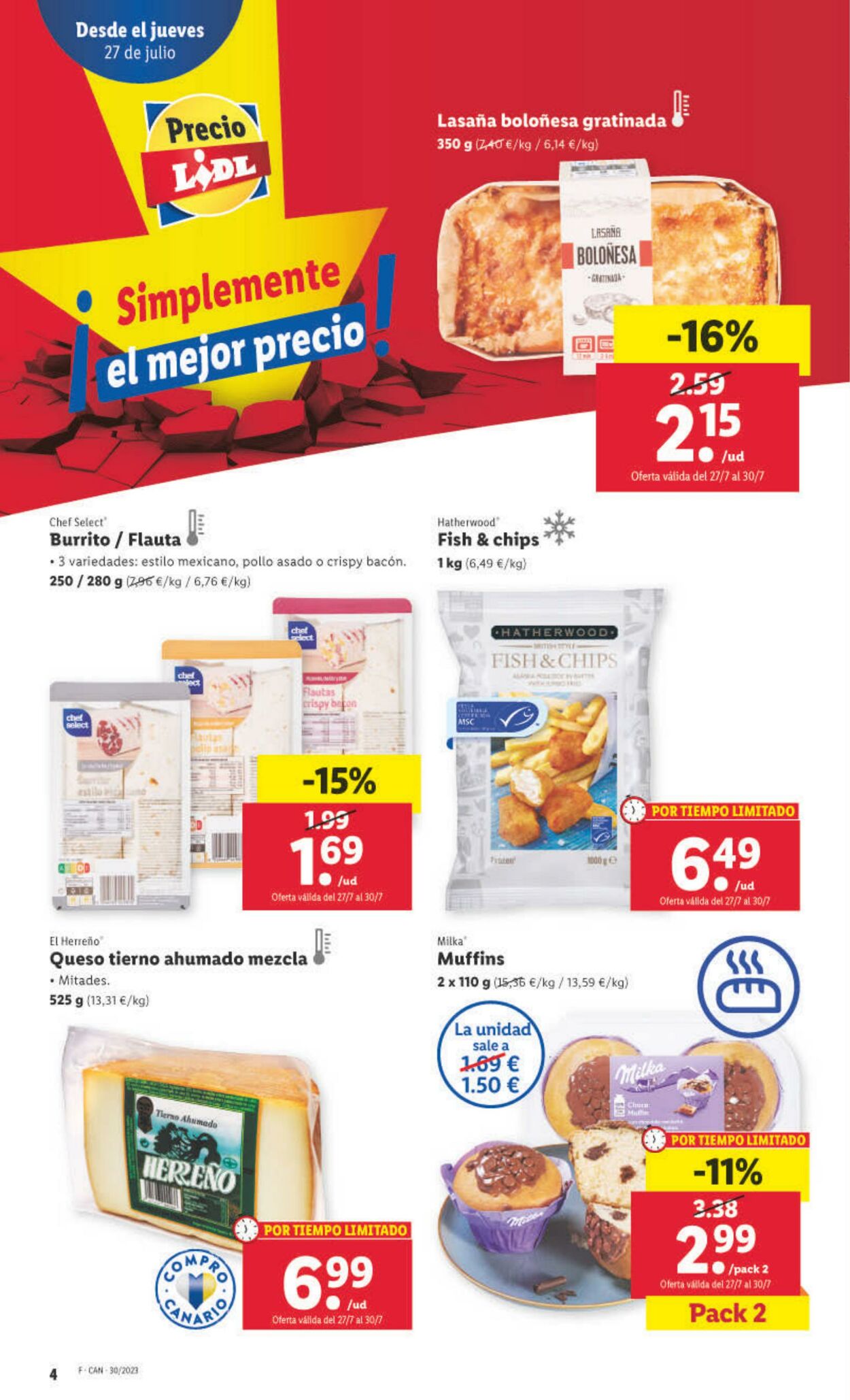 Folleto Lidl 27.07.2023 - 02.08.2023