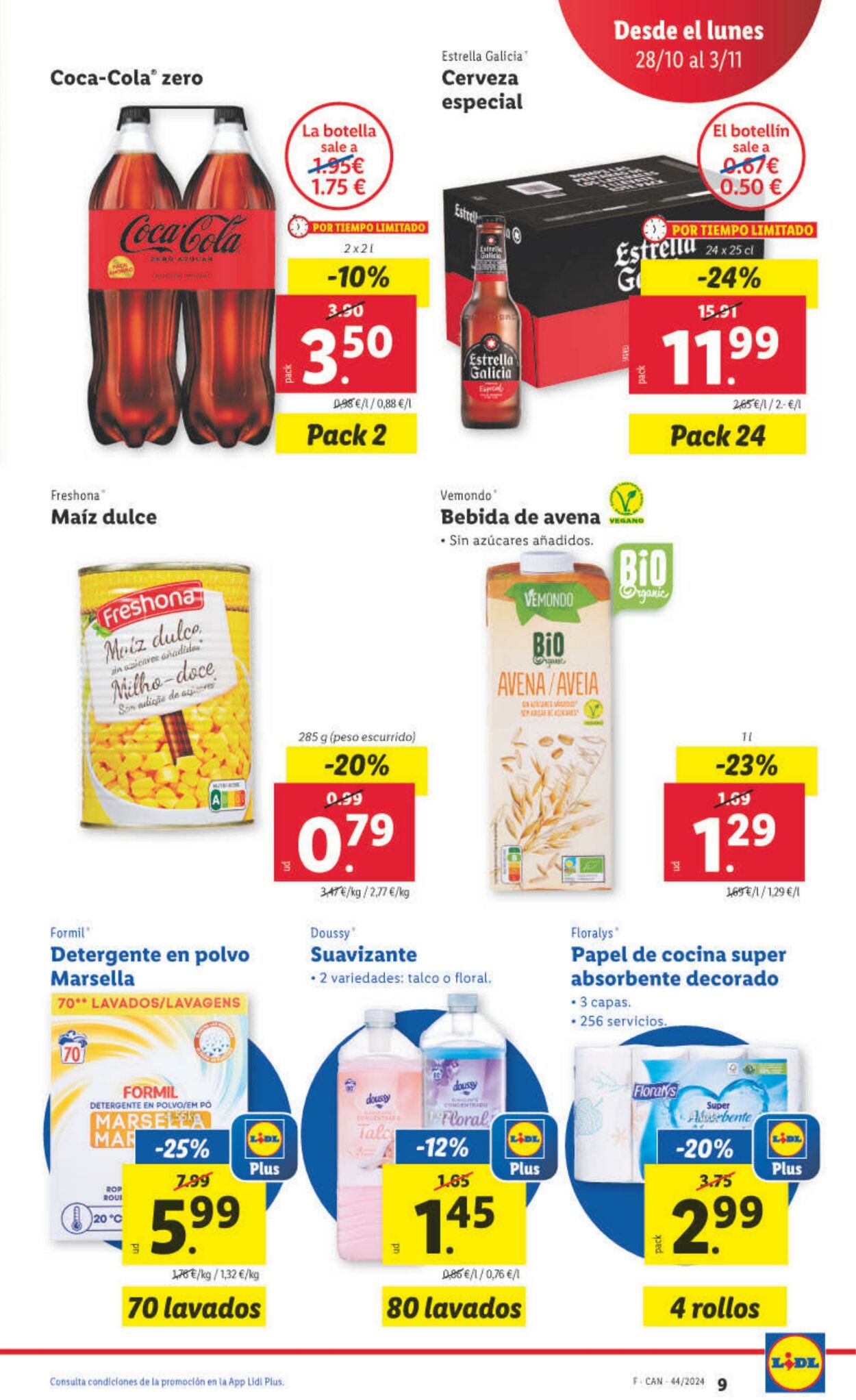 Folleto Lidl 28.10.2024 - 03.11.2024