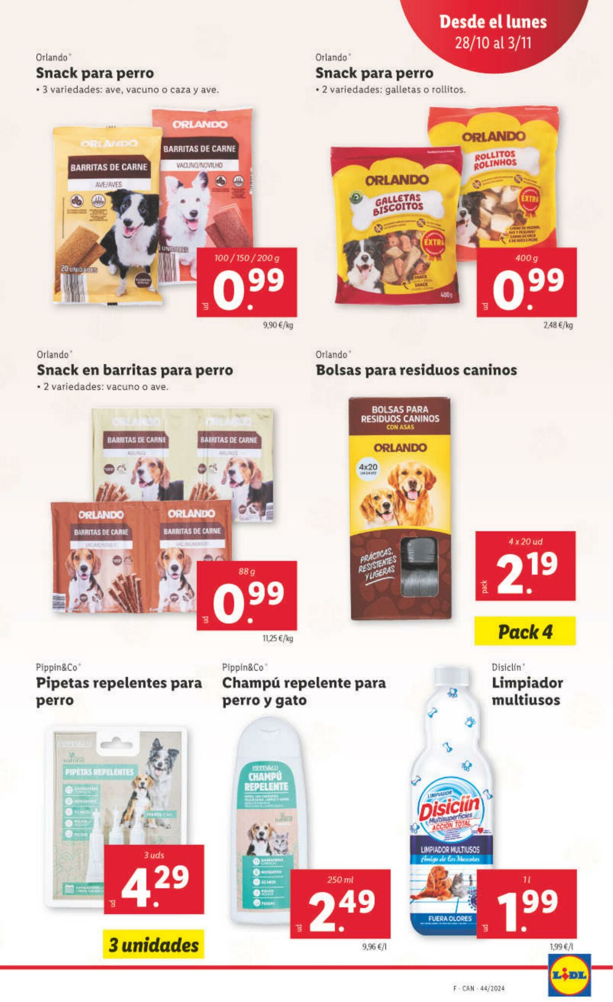 Folleto Lidl 28.10.2024 - 03.11.2024