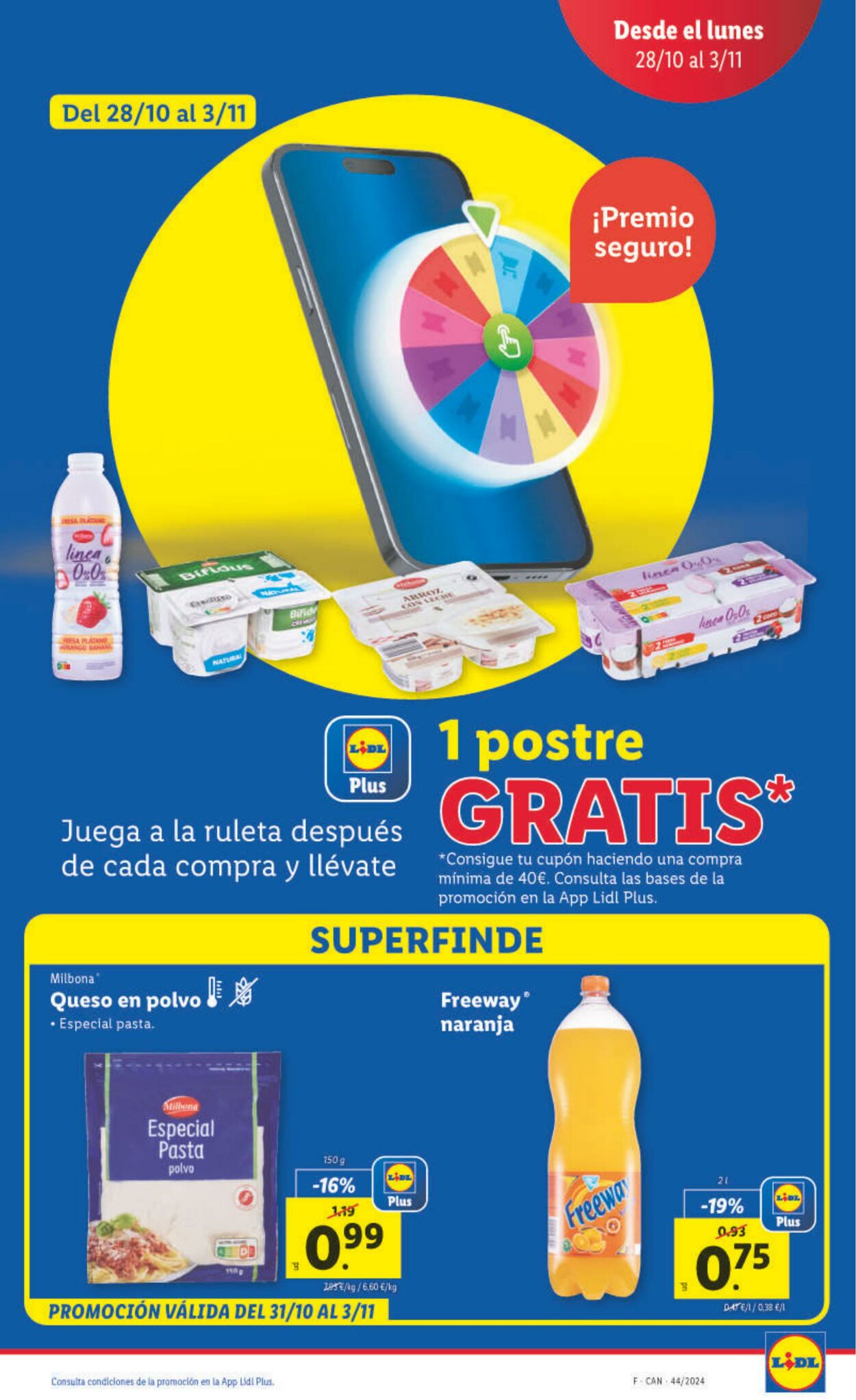 Folleto Lidl 28.10.2024 - 03.11.2024