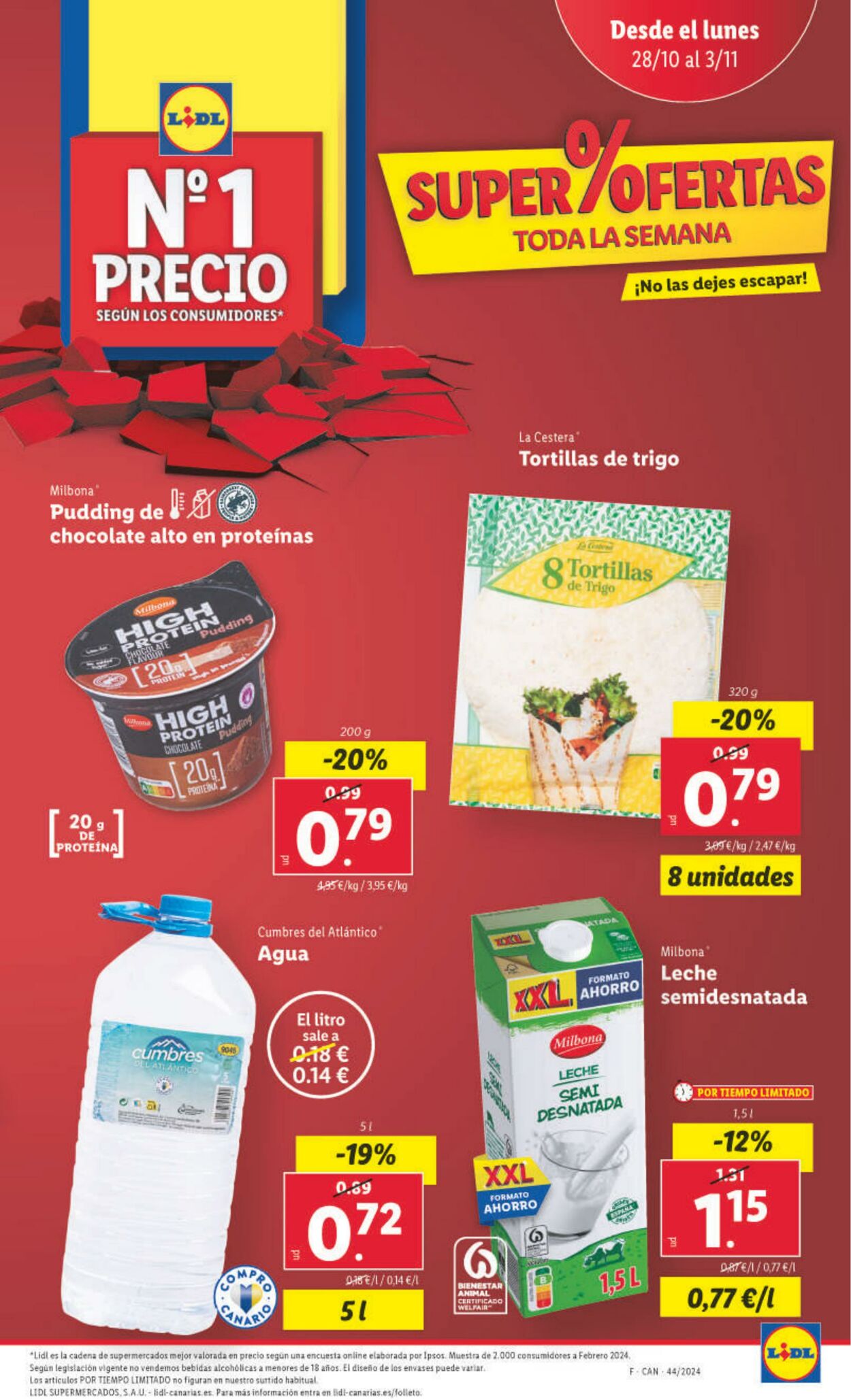 Folleto Lidl 28.10.2024 - 03.11.2024