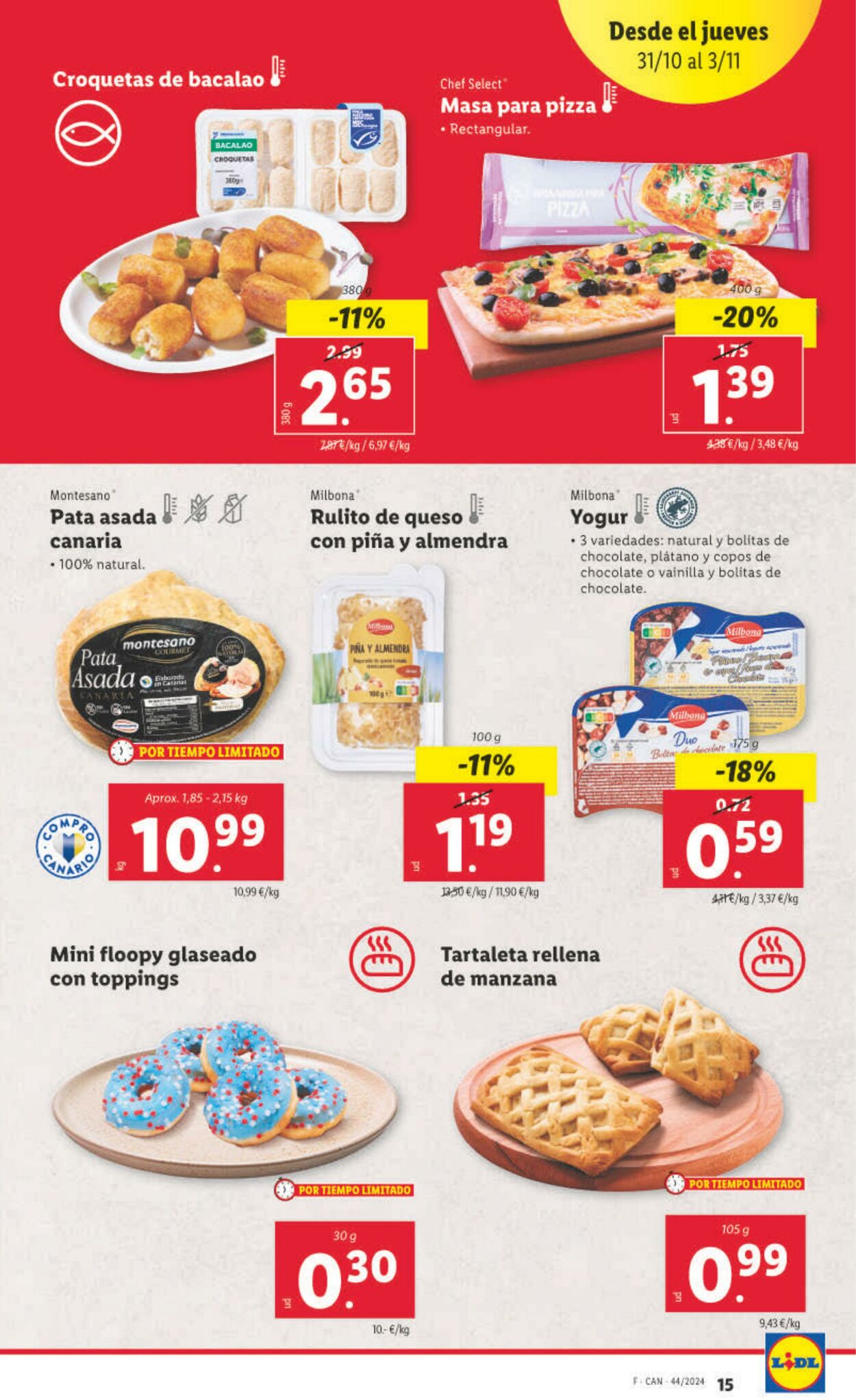 Folleto Lidl 28.10.2024 - 03.11.2024