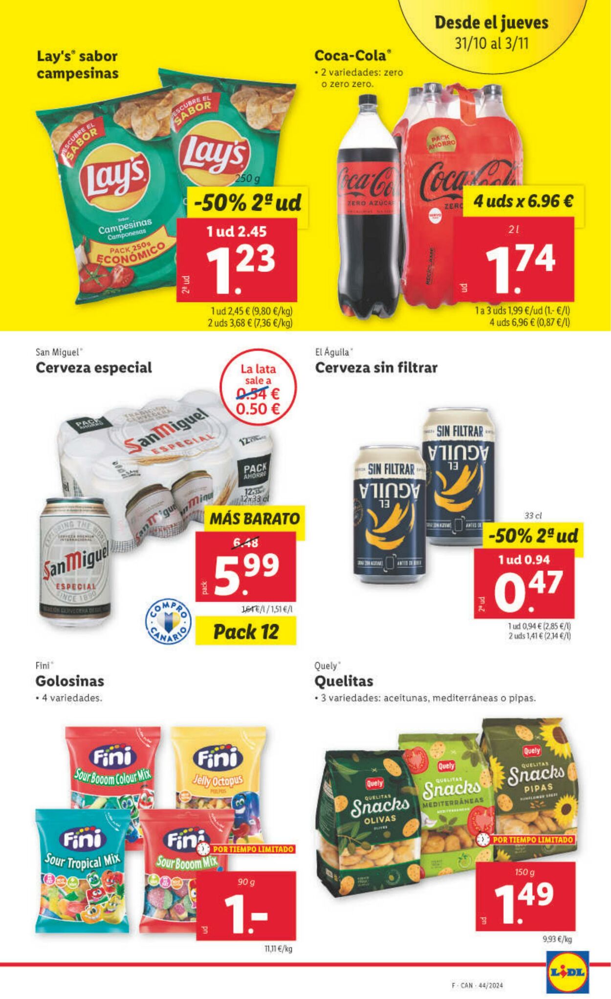 Folleto Lidl 28.10.2024 - 03.11.2024