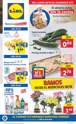 Folleto Lidl 10.10.2024 - 08.11.2024