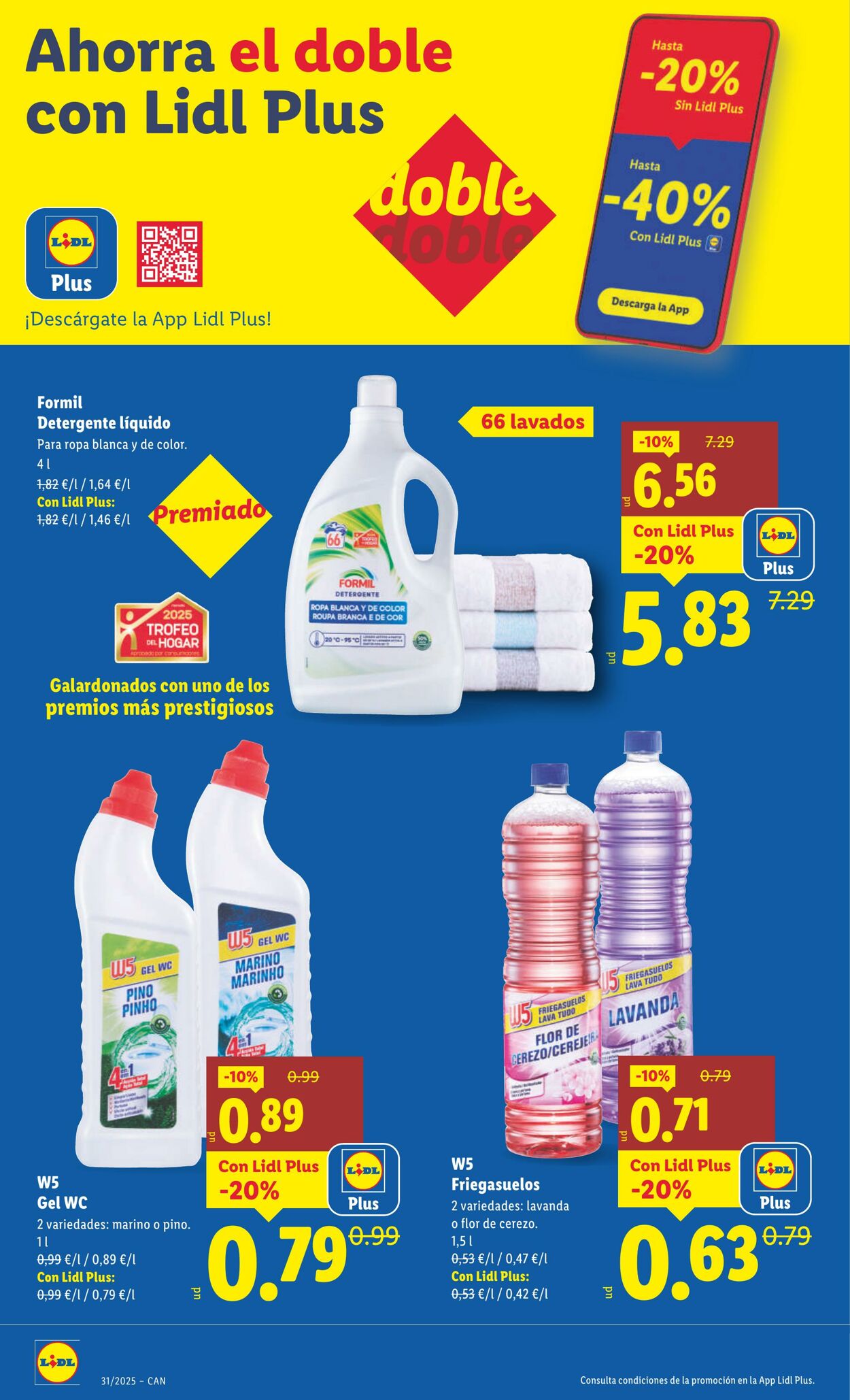 Folleto Lidl 28.07.2025 - 03.08.2025