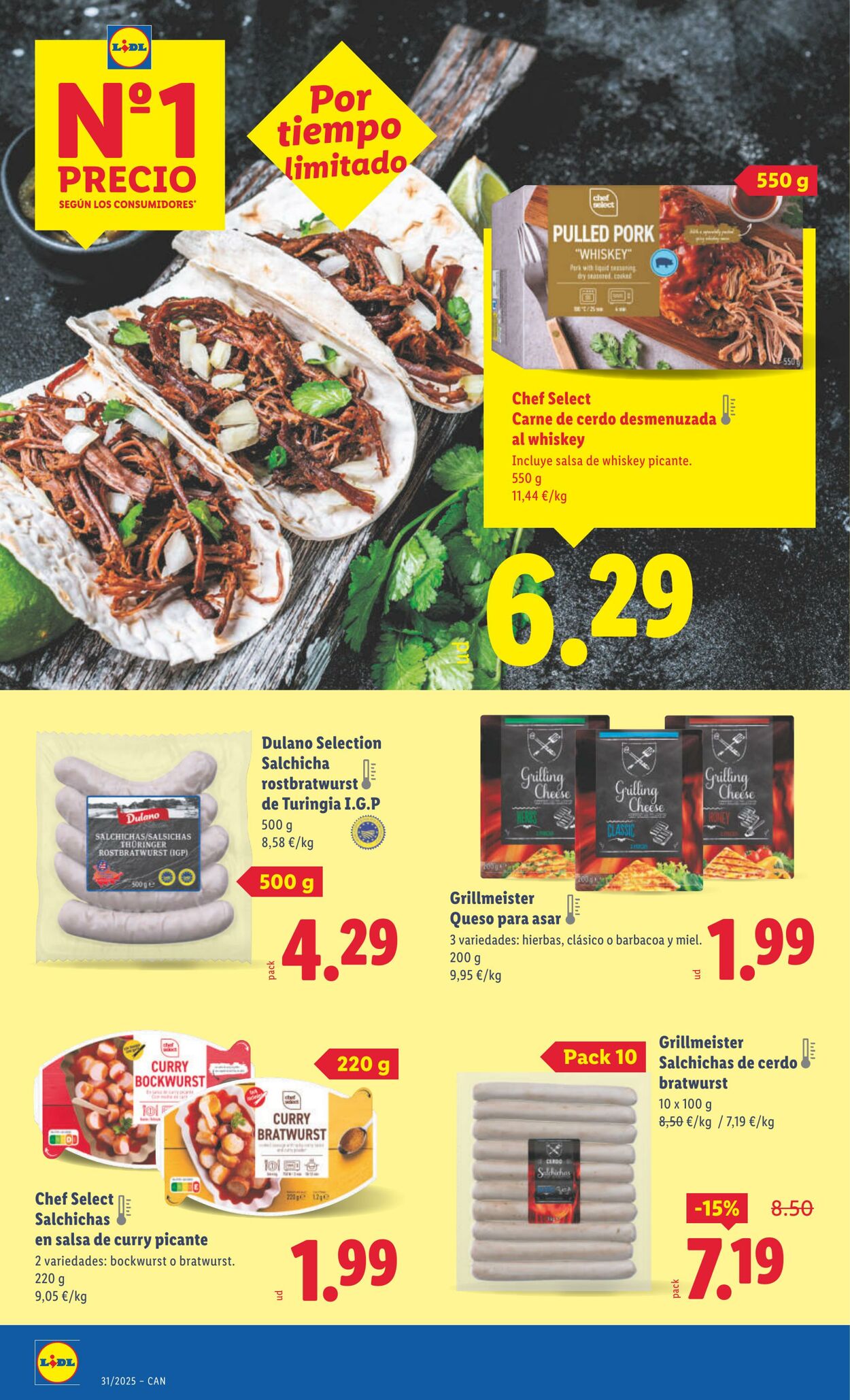 Folleto Lidl 28.07.2025 - 03.08.2025