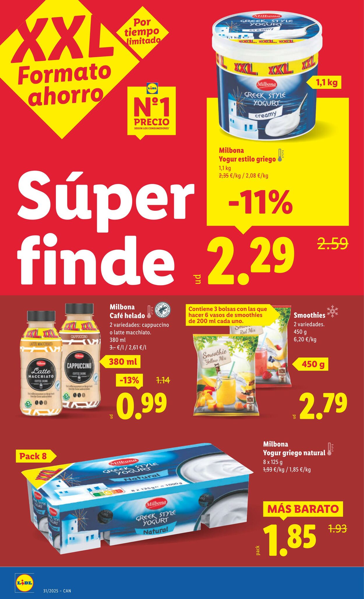 Folleto Lidl 28.07.2025 - 03.08.2025
