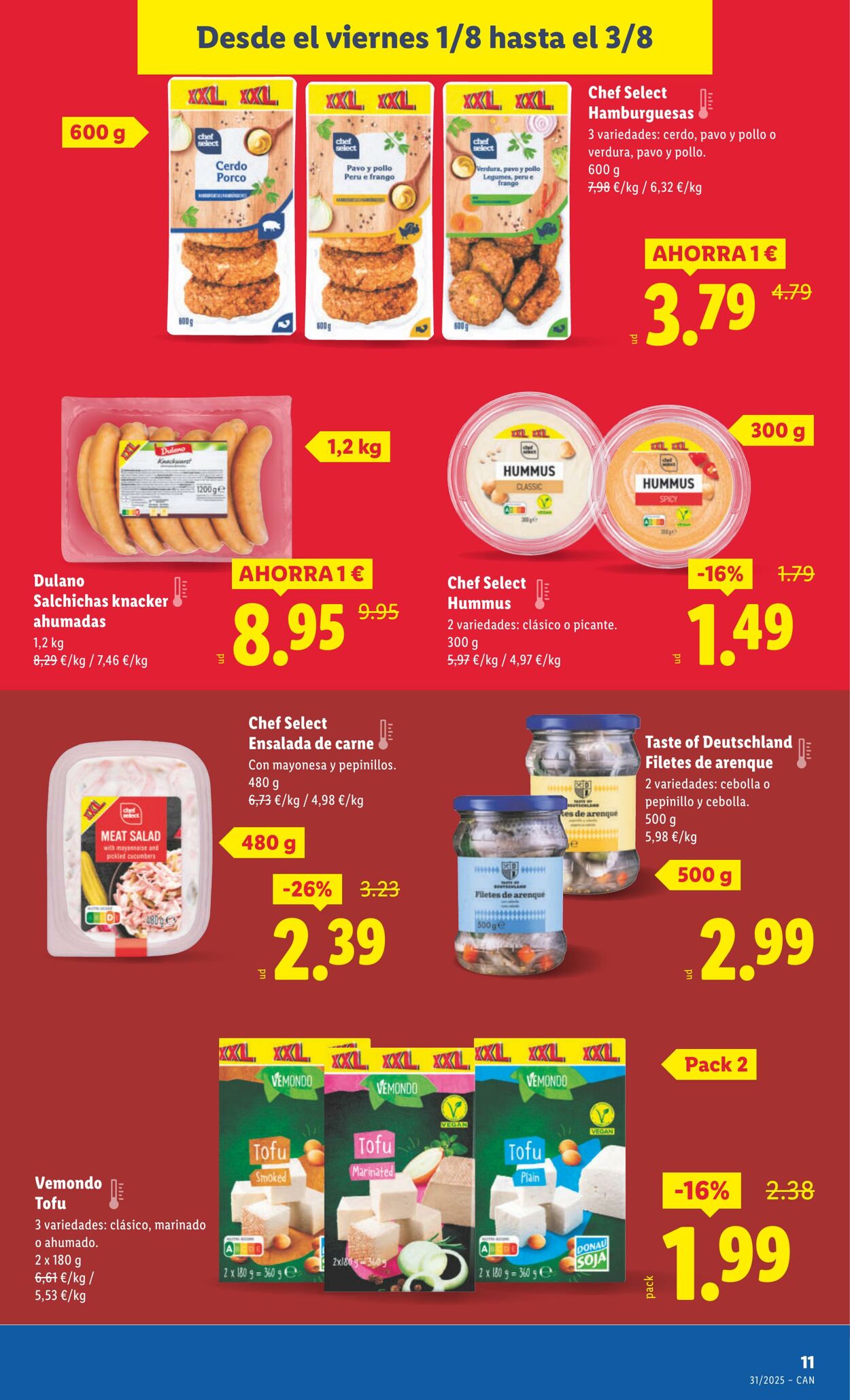 Folleto Lidl 28.07.2025 - 03.08.2025