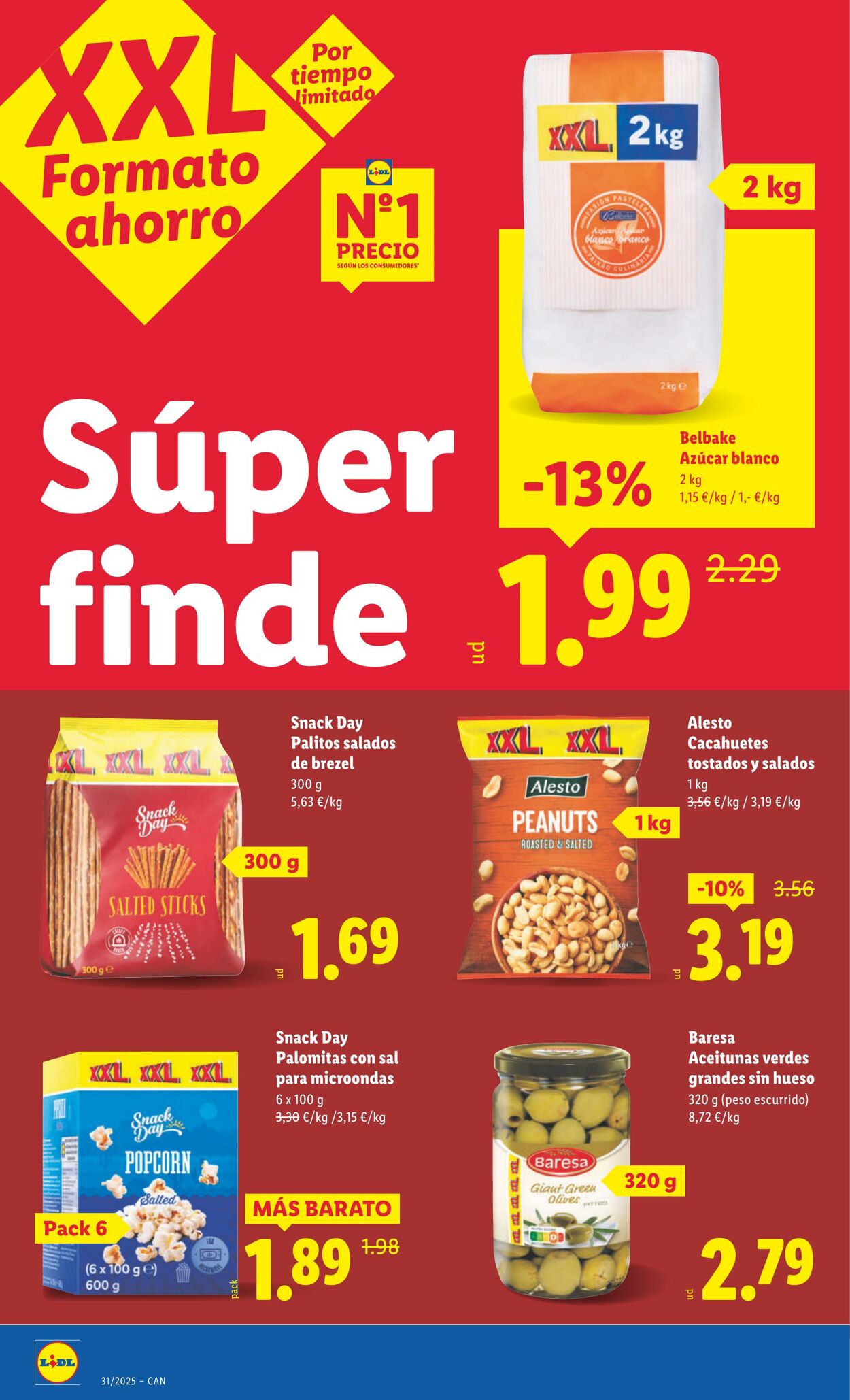 Folleto Lidl 28.07.2025 - 03.08.2025