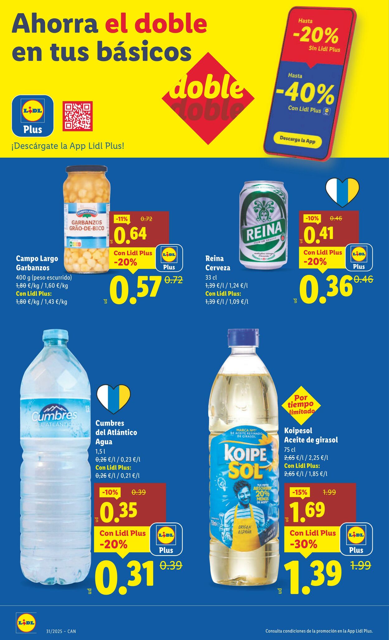 Folleto Lidl 28.07.2025 - 03.08.2025