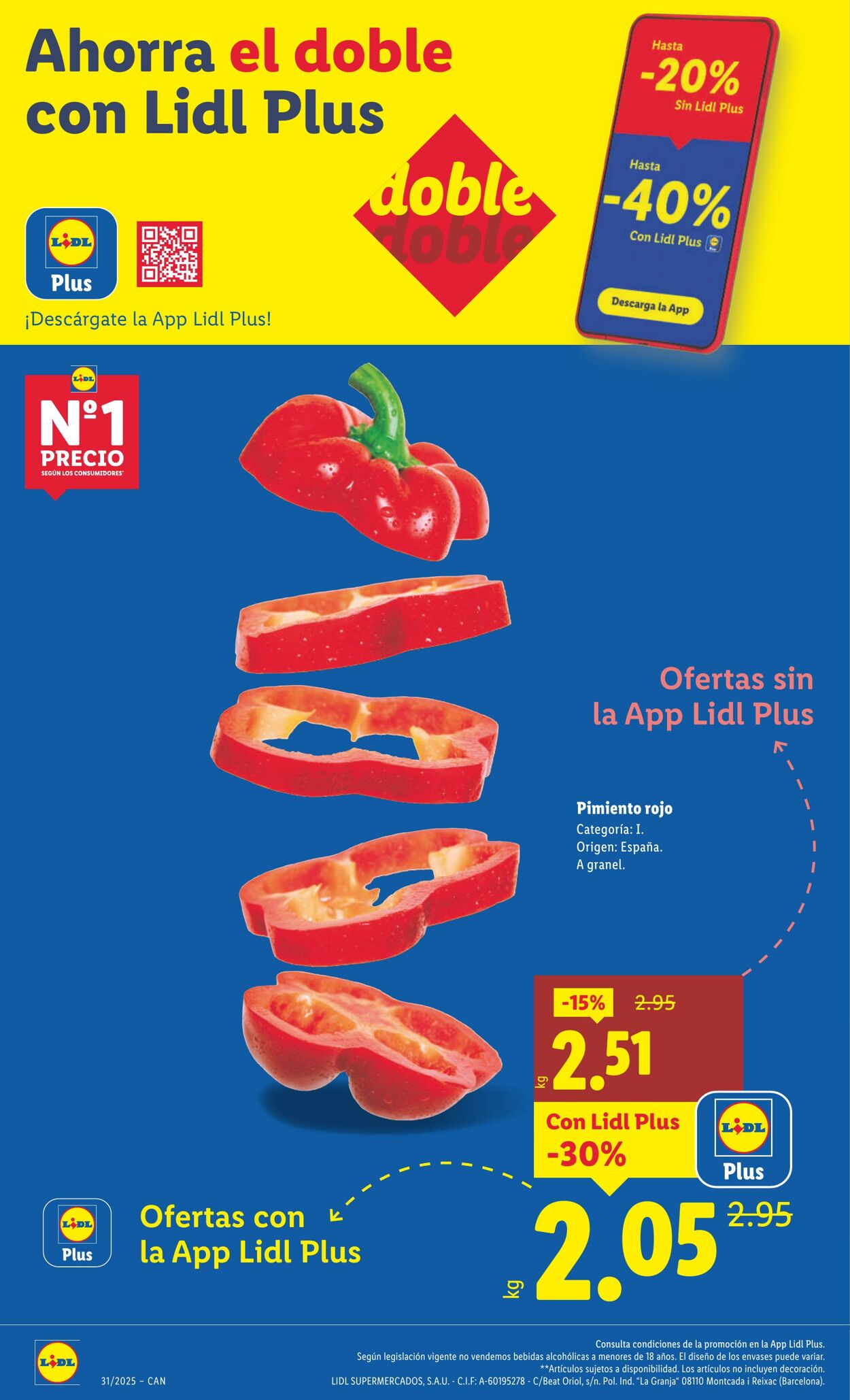 Folleto Lidl 28.07.2025 - 03.08.2025