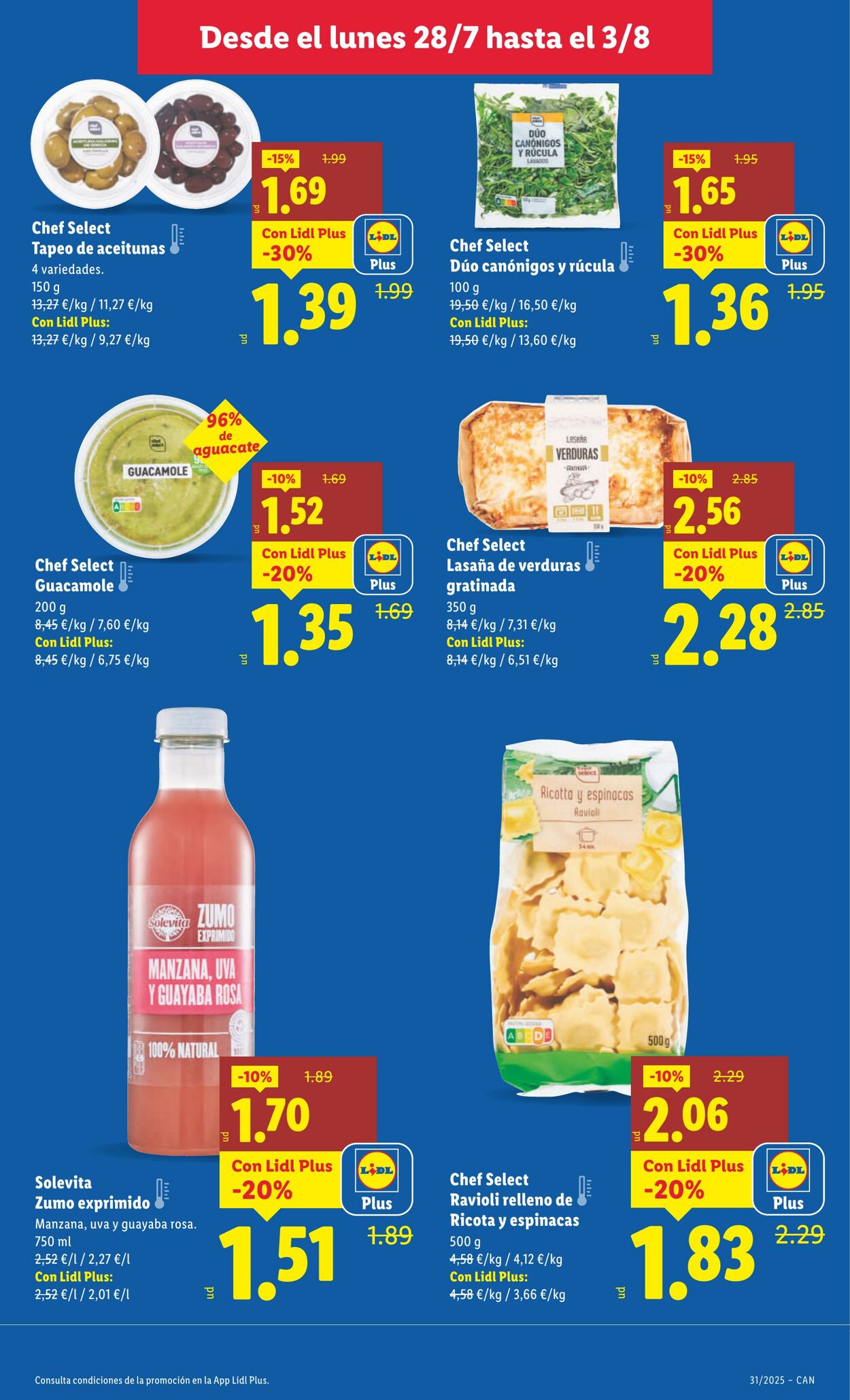 Folleto Lidl 28.07.2025 - 03.08.2025