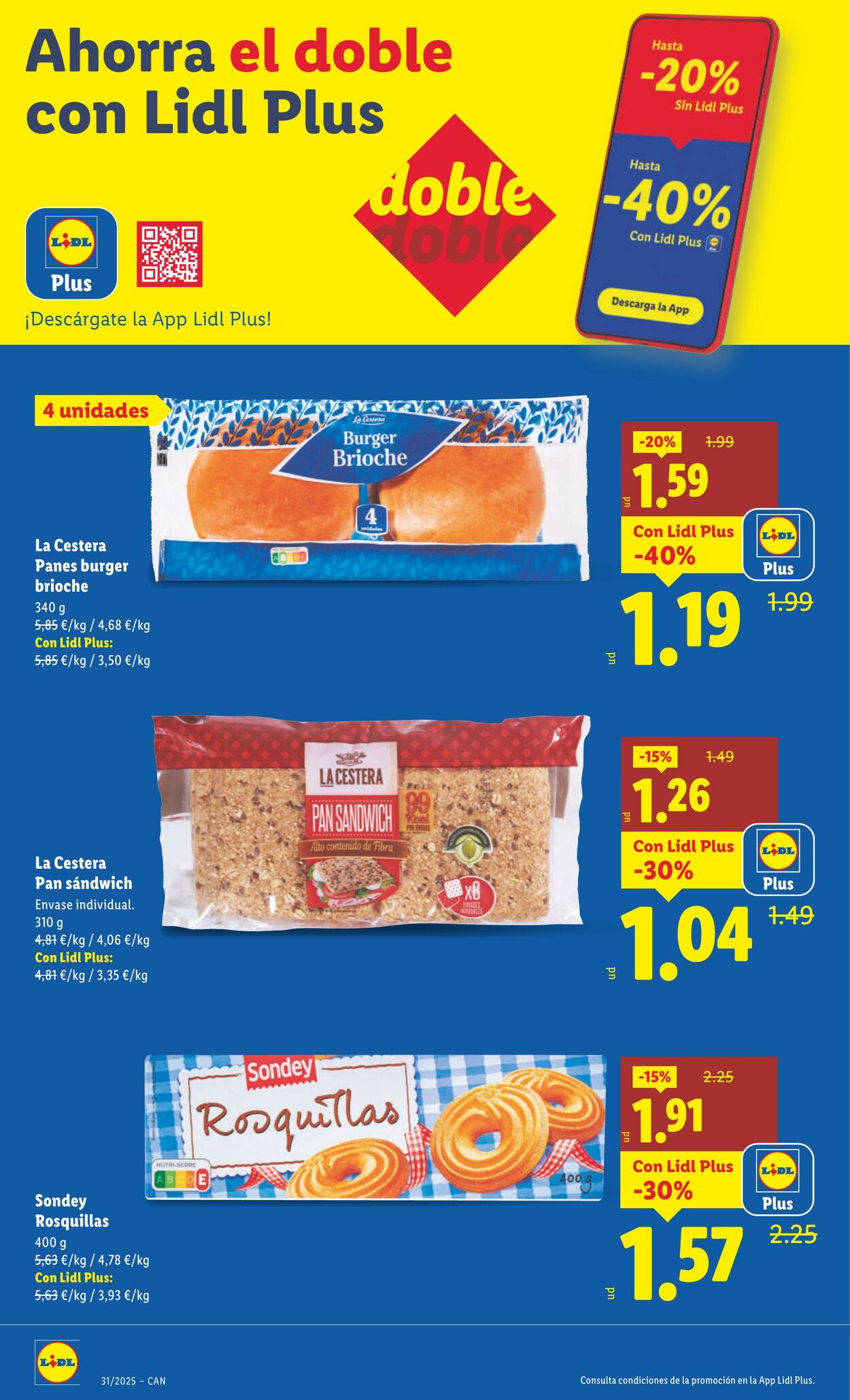 Folleto Lidl 28.07.2025 - 03.08.2025