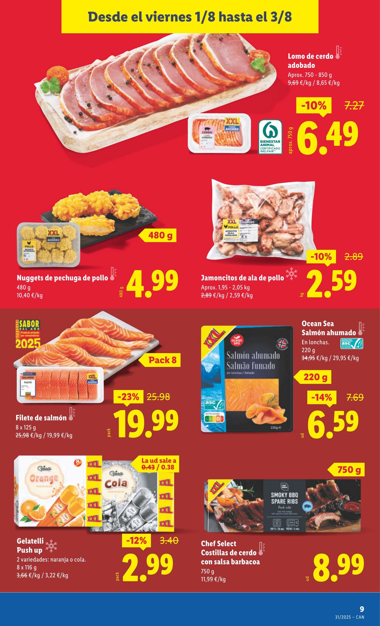Folleto Lidl 28.07.2025 - 03.08.2025