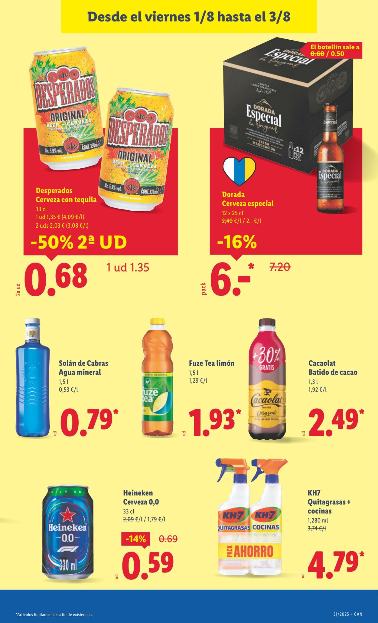 Folleto Lidl 28.07.2025 - 03.08.2025