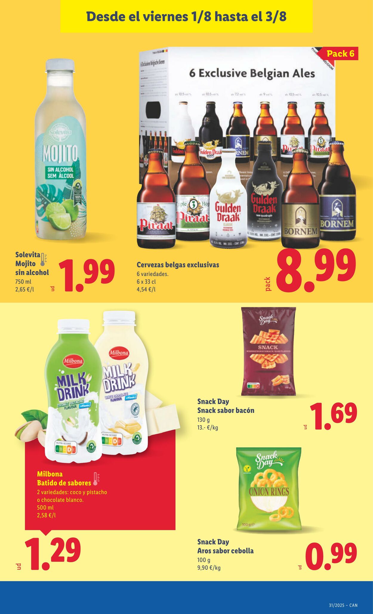 Folleto Lidl 28.07.2025 - 03.08.2025