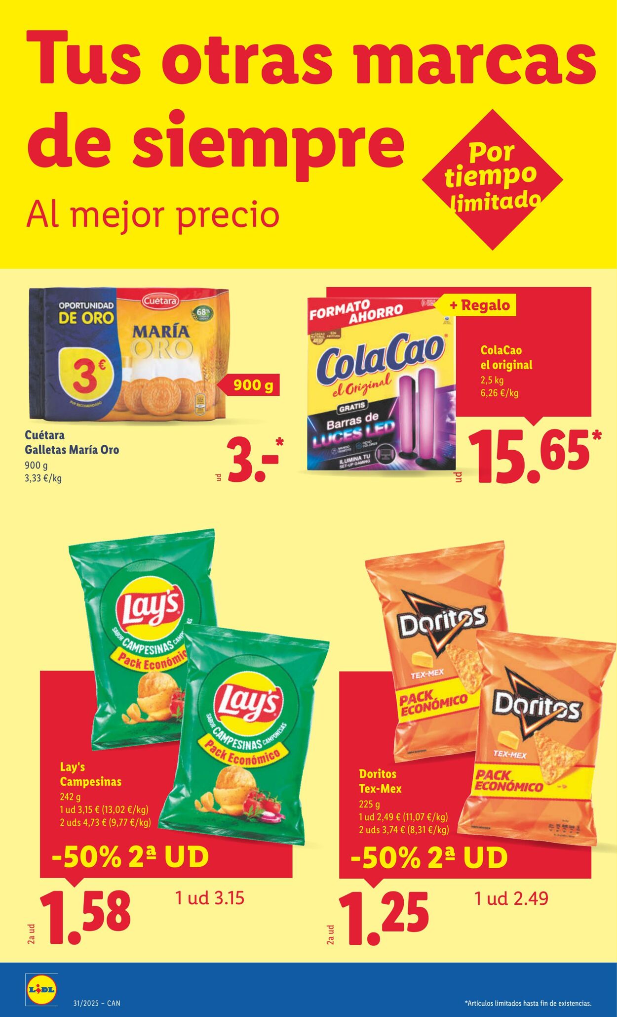 Folleto Lidl 28.07.2025 - 03.08.2025