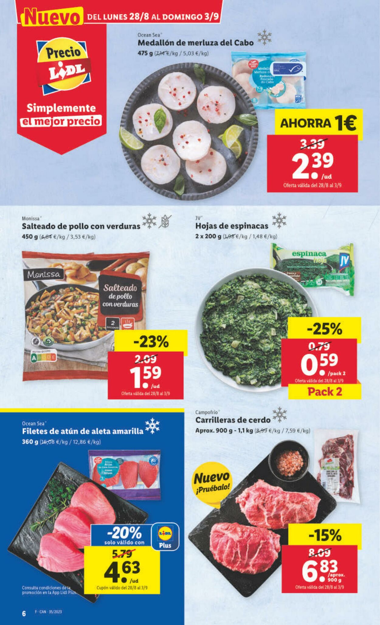 Folleto Lidl 28.08.2023 - 03.09.2023