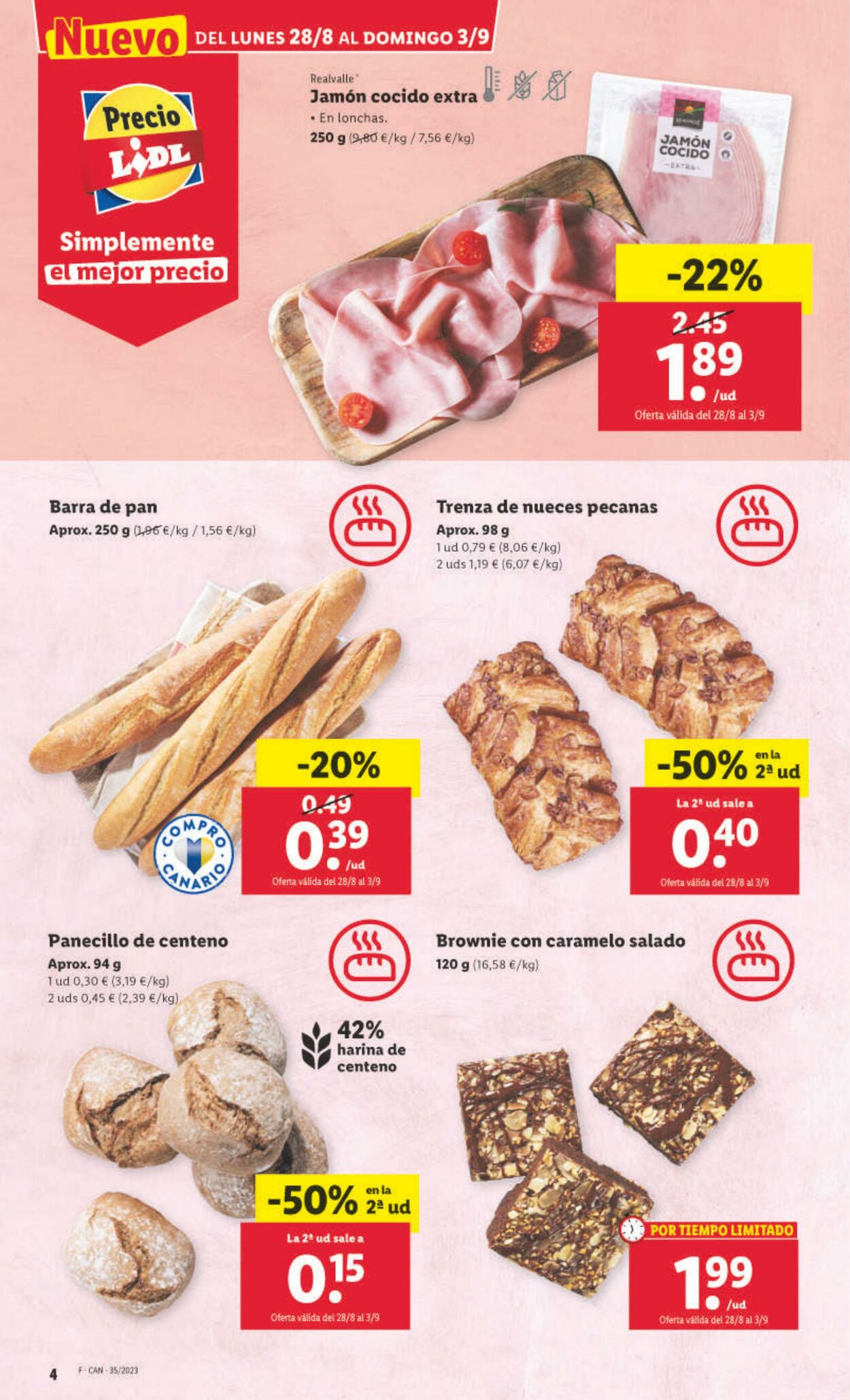 Folleto Lidl 28.08.2023 - 03.09.2023