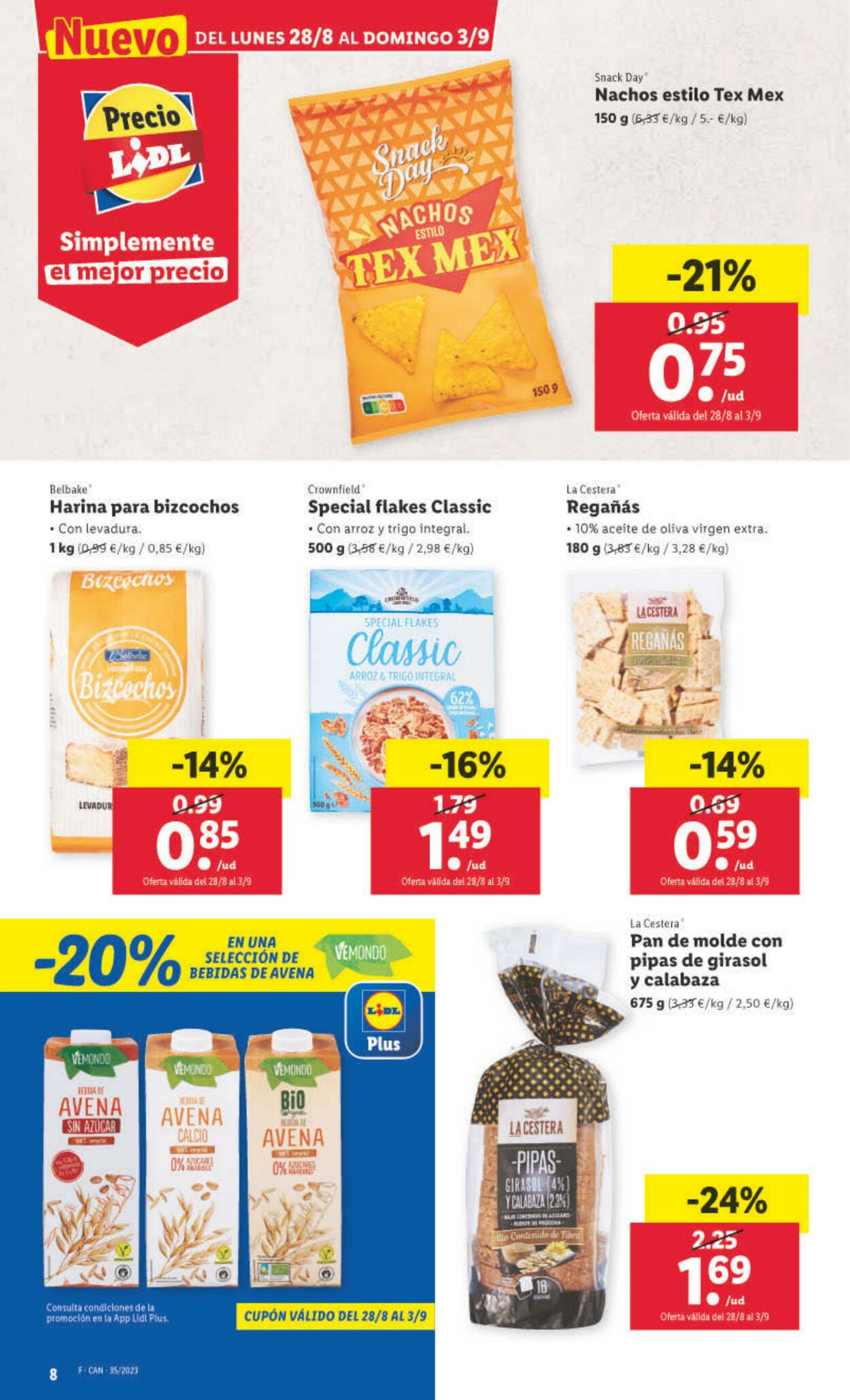 Folleto Lidl 28.08.2023 - 03.09.2023