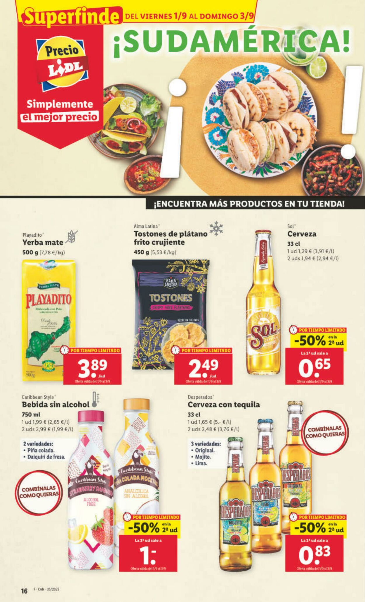 Folleto Lidl 28.08.2023 - 03.09.2023