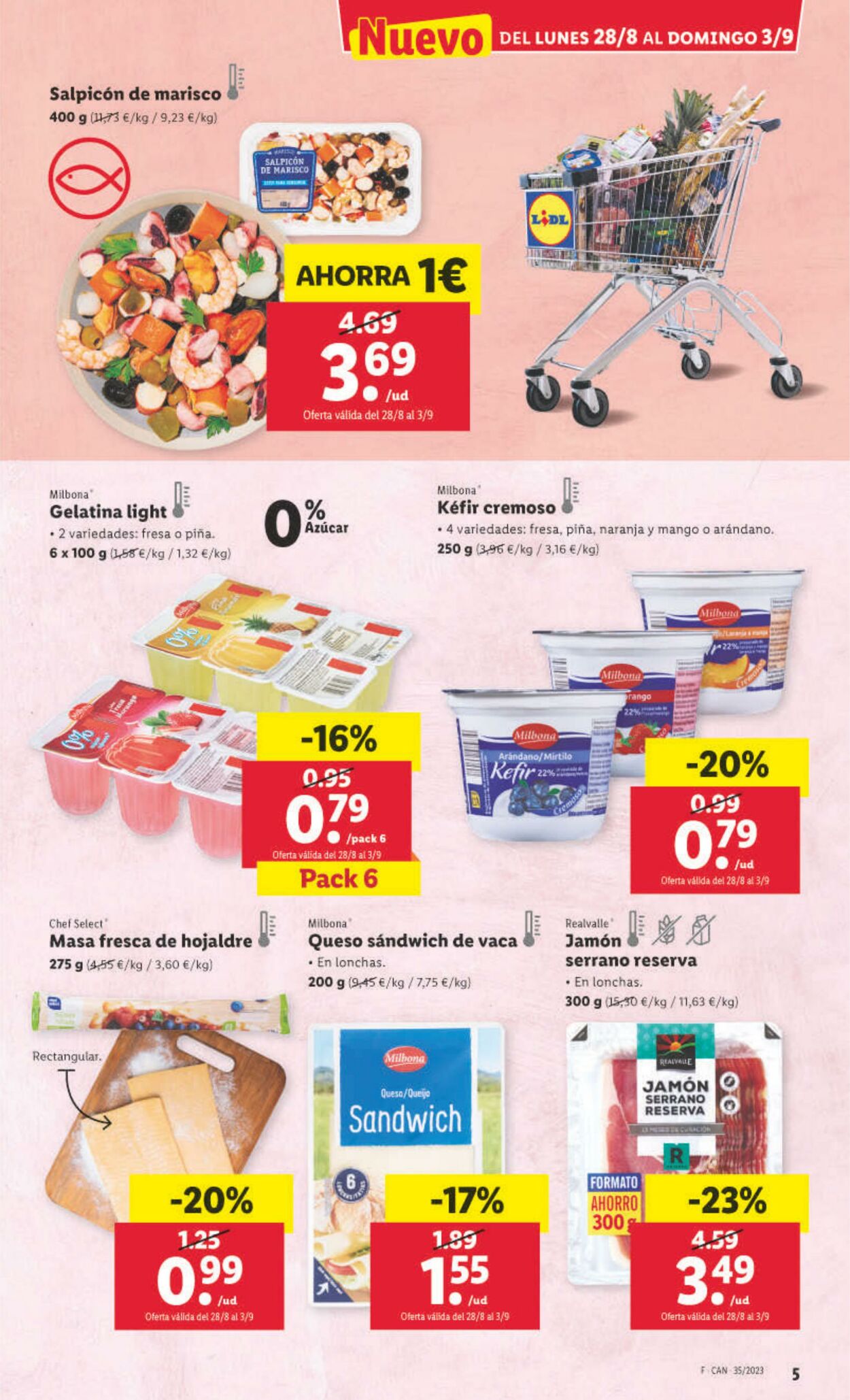 Folleto Lidl 28.08.2023 - 03.09.2023