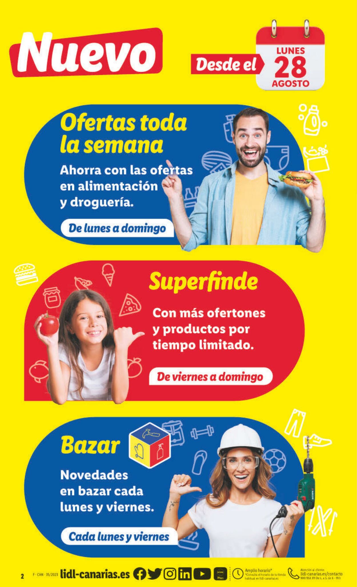 Folleto Lidl 28.08.2023 - 03.09.2023