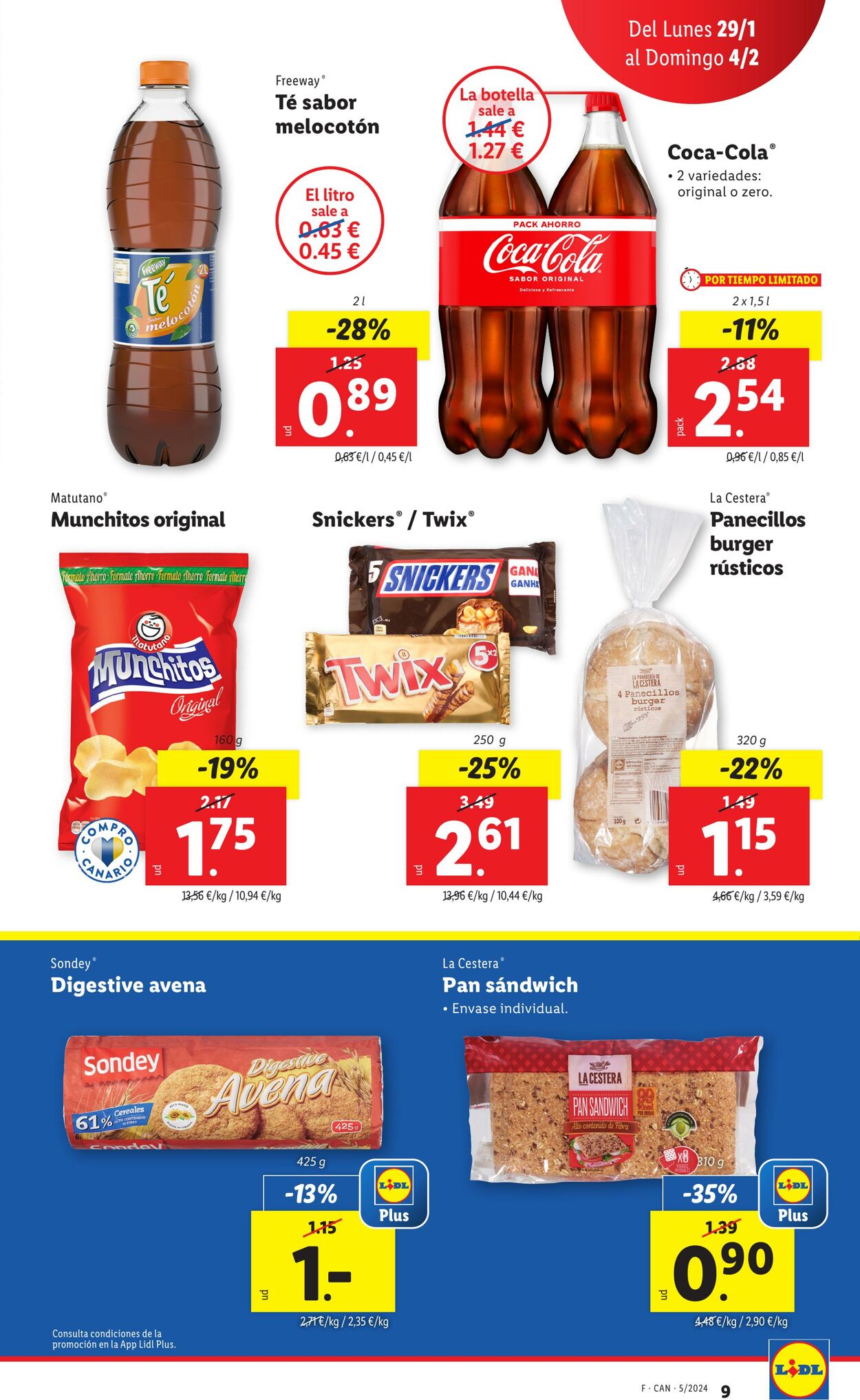 Folleto Lidl 29.01.2024 - 04.02.2024