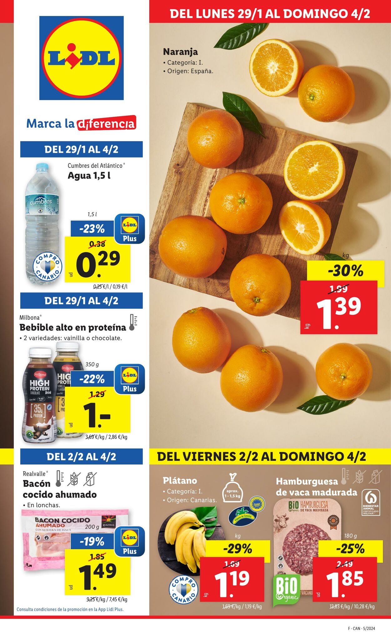 Folleto Lidl 29.01.2024 - 04.02.2024