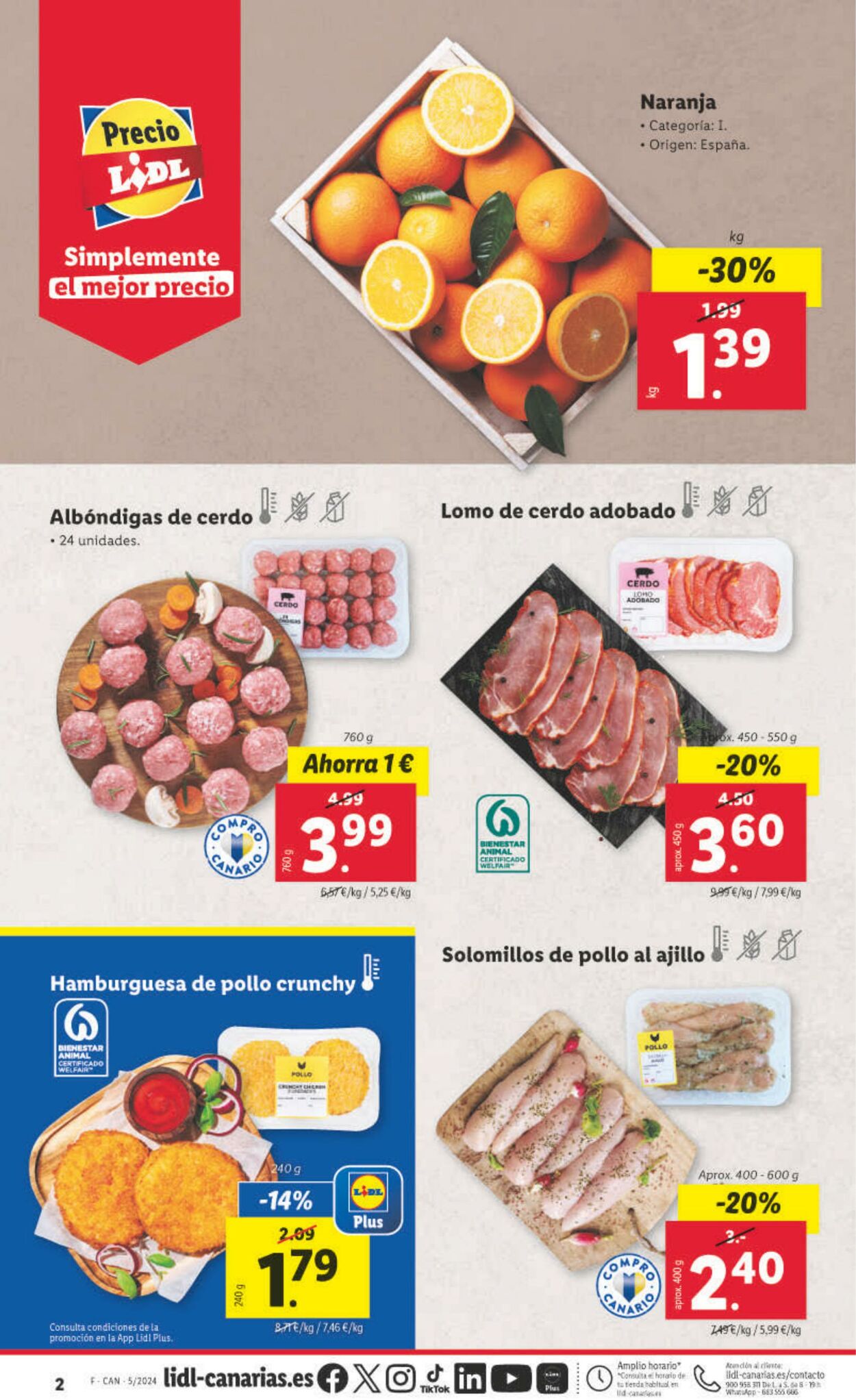 Folleto Lidl 29.01.2024 - 04.02.2024