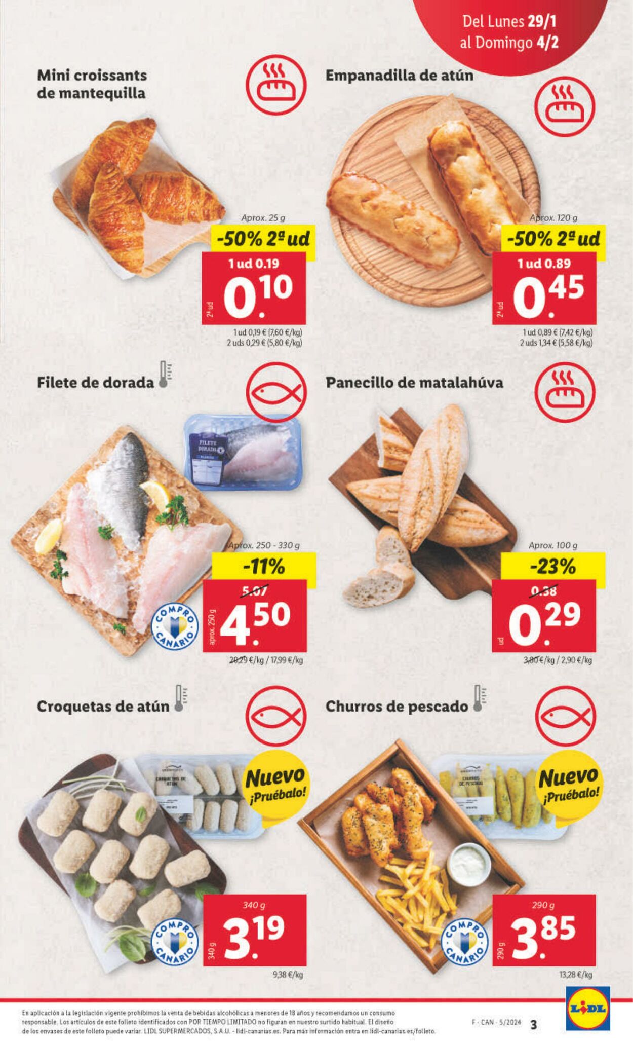 Folleto Lidl 29.01.2024 - 04.02.2024