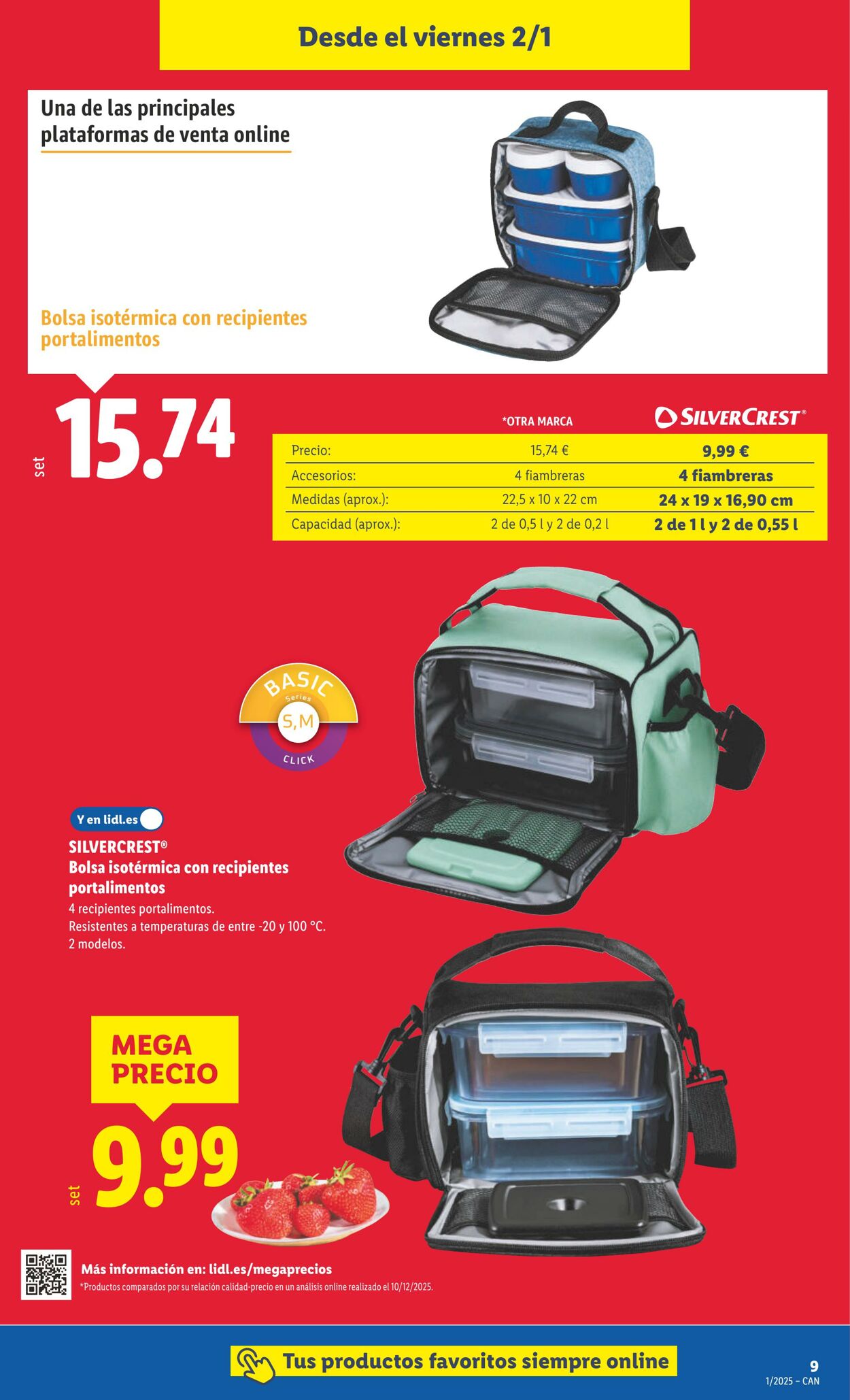 Folleto Lidl 29.12.2025 - 04.01.2026