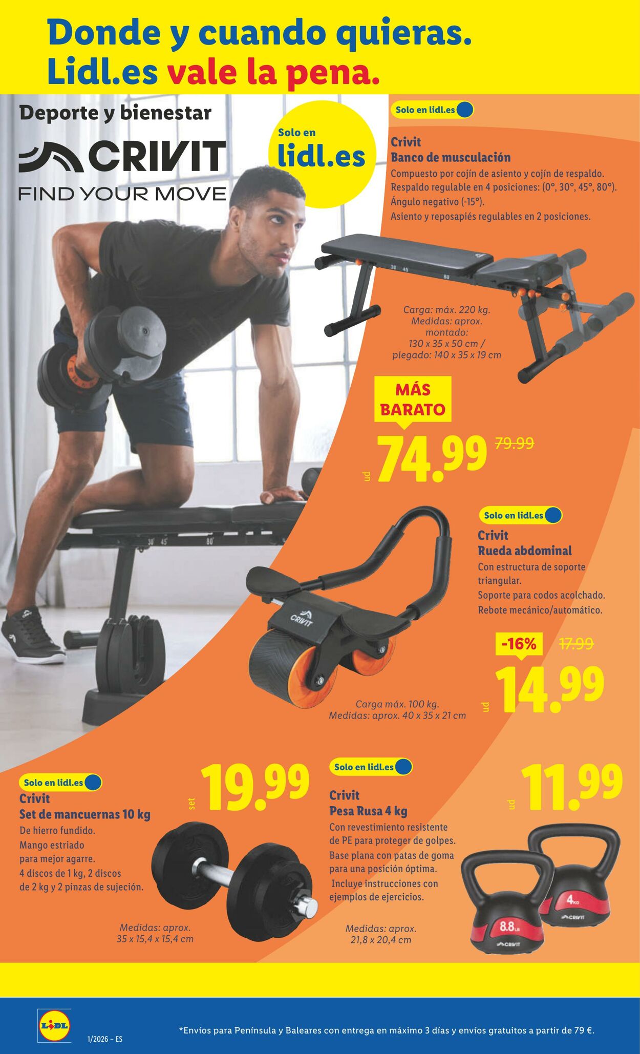 Folleto Lidl 29.12.2025 - 04.01.2026