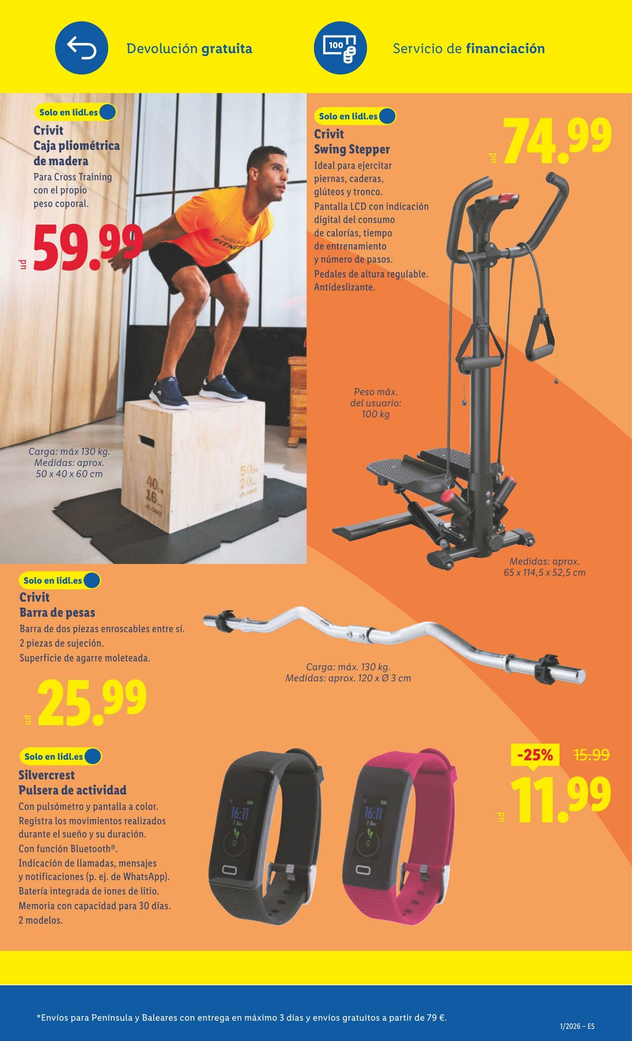 Folleto Lidl 29.12.2025 - 04.01.2026