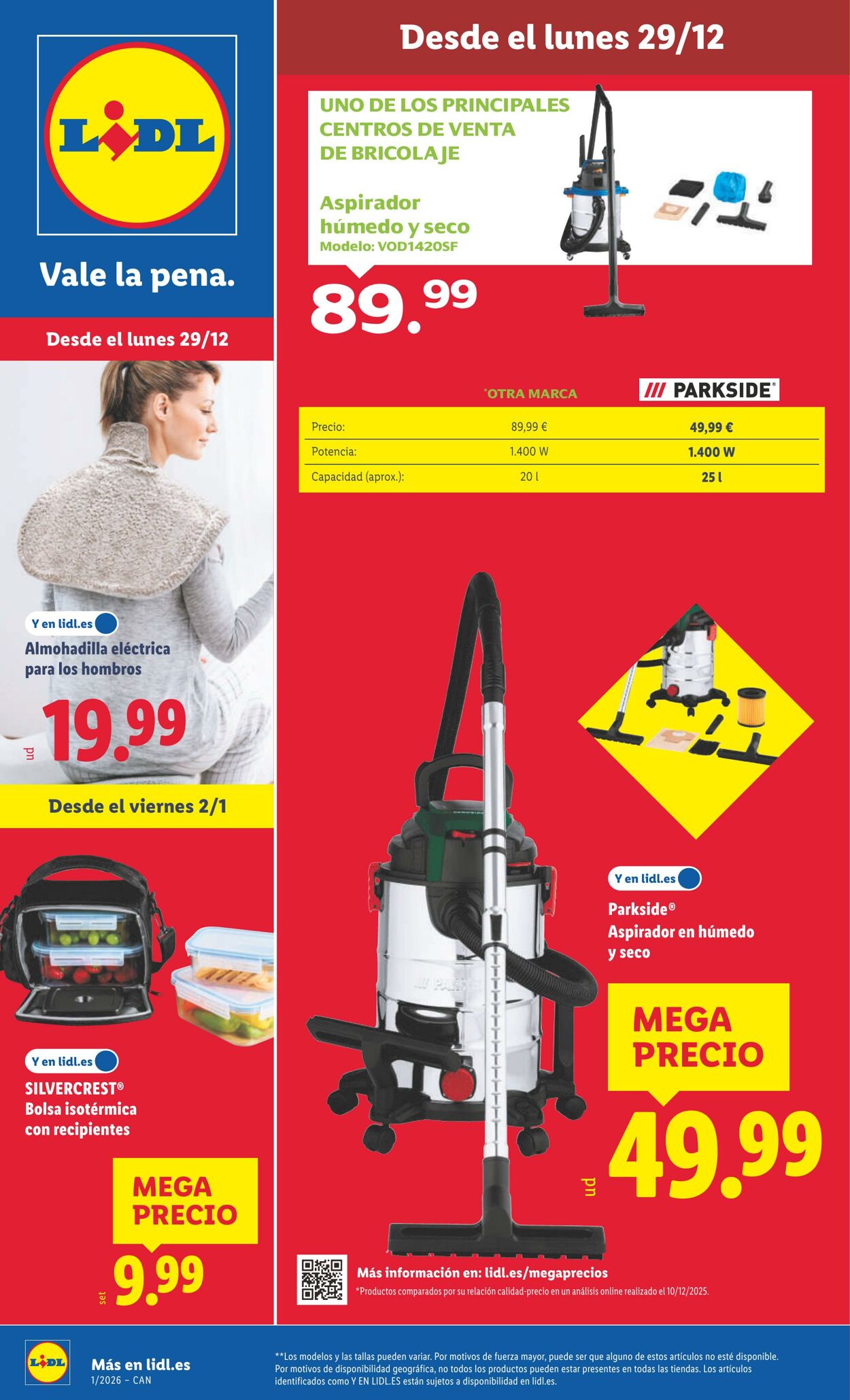 Folleto Lidl 29.12.2025 - 04.01.2026