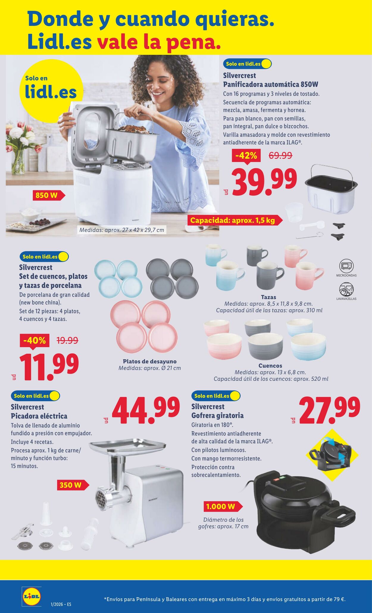 Folleto Lidl 29.12.2025 - 04.01.2026