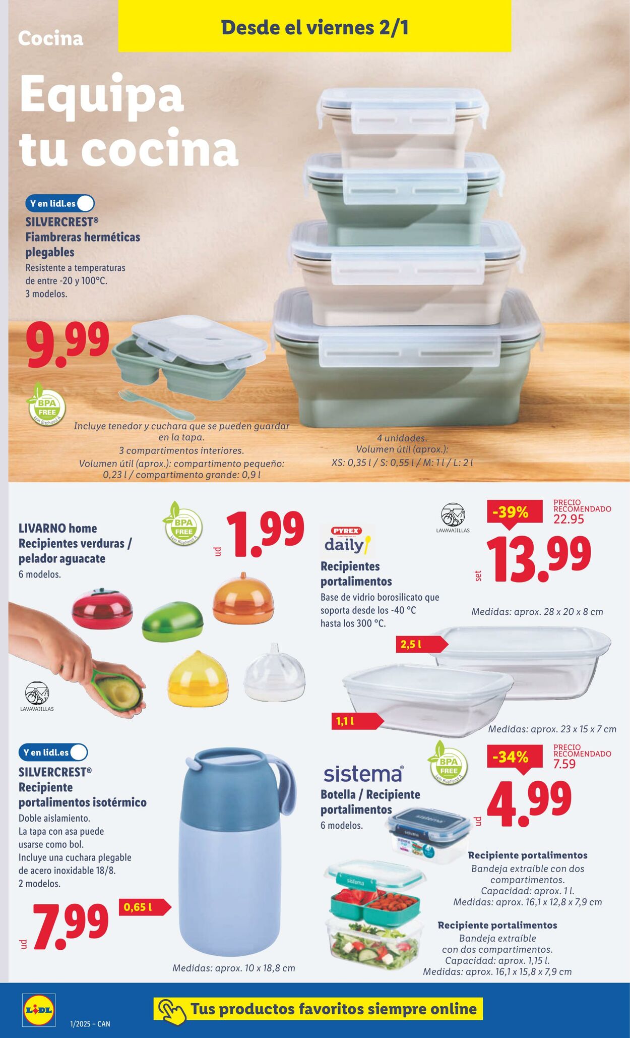 Folleto Lidl 29.12.2025 - 04.01.2026