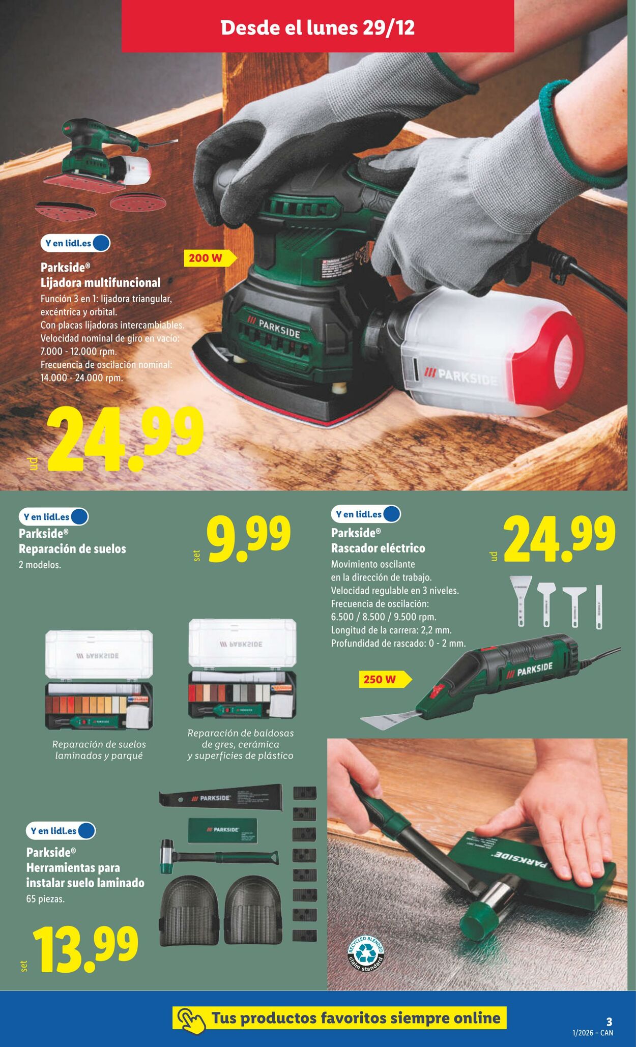Folleto Lidl 29.12.2025 - 04.01.2026